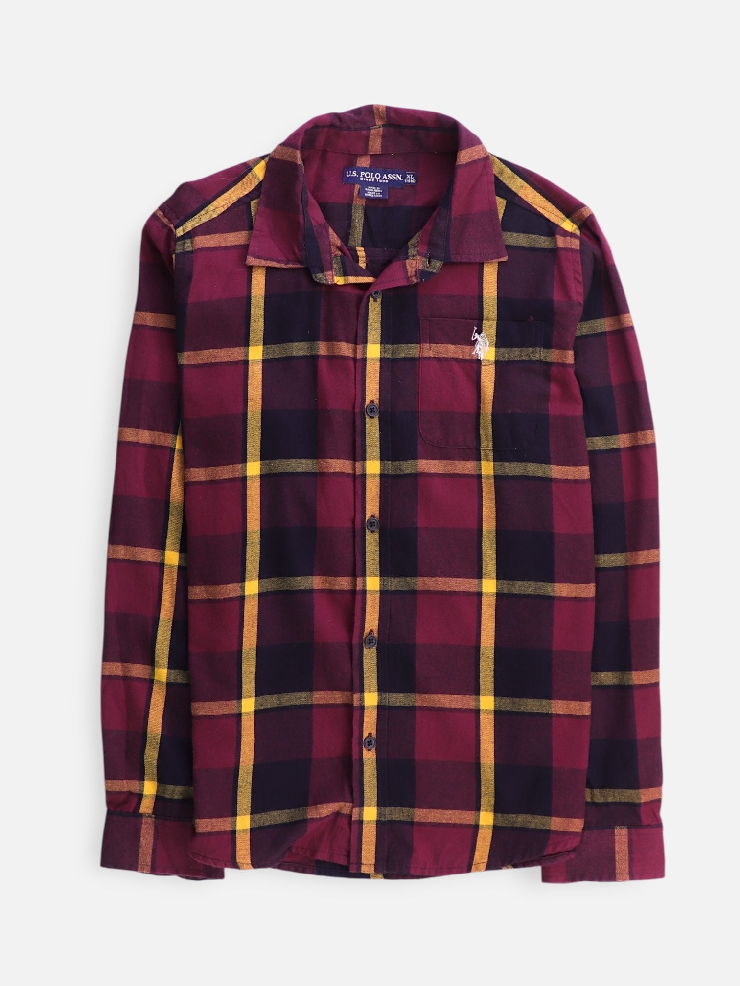 US Polo ASSN Camisa Casual - Niño - XL - 14-16Y (Años)