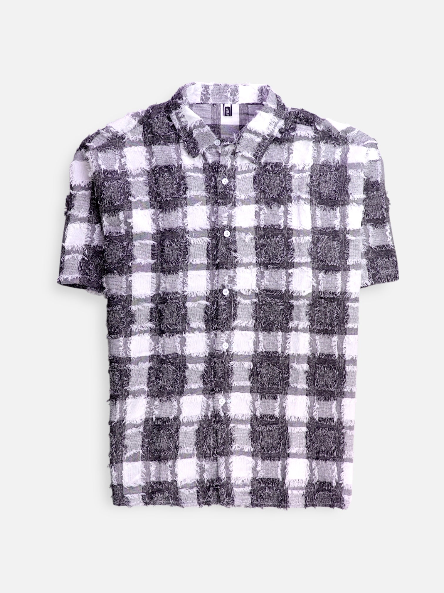 Camisa Color Block - Hombre - Large