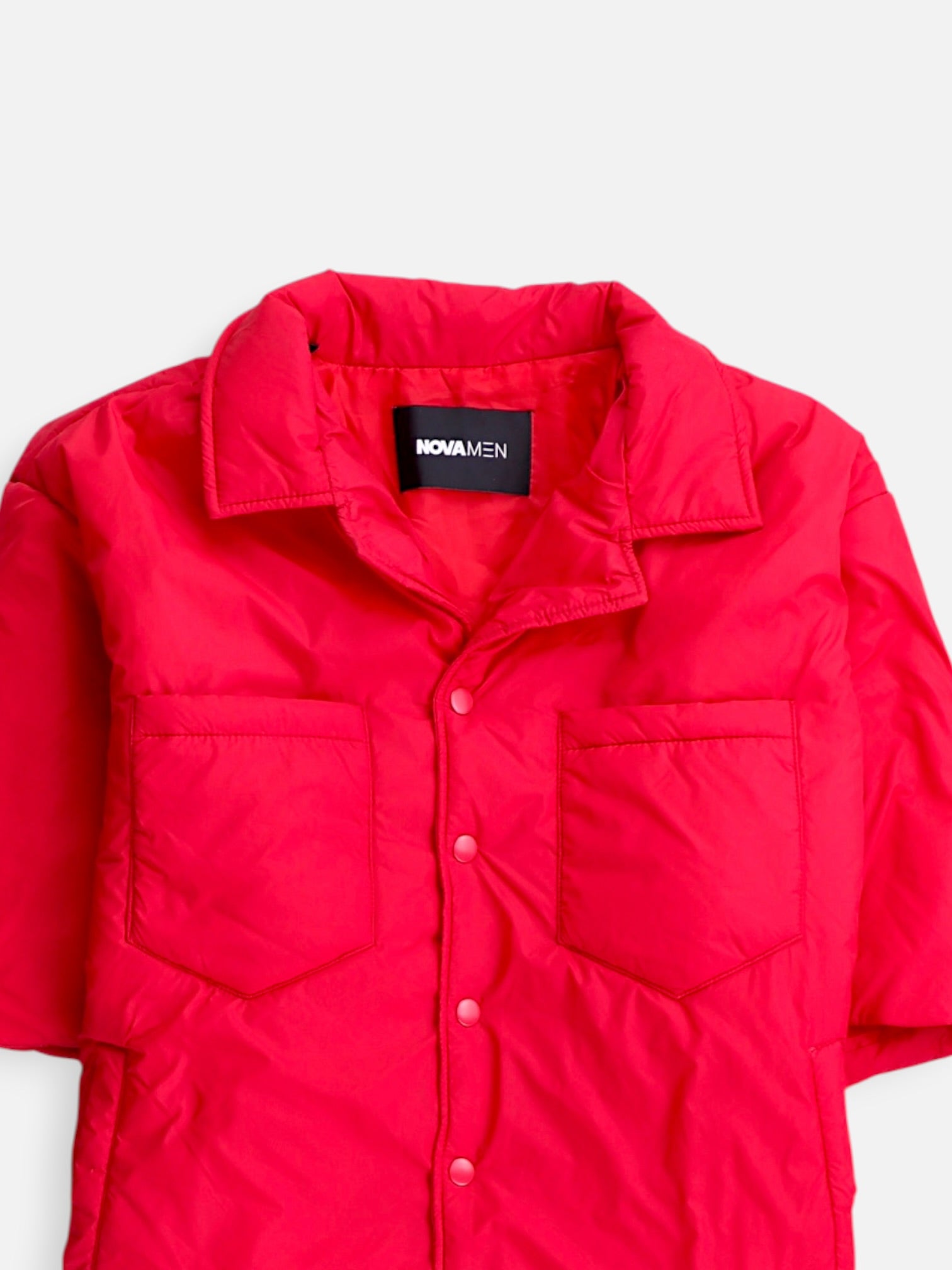Fashionnova Camisa Puffer - Hombre - Large