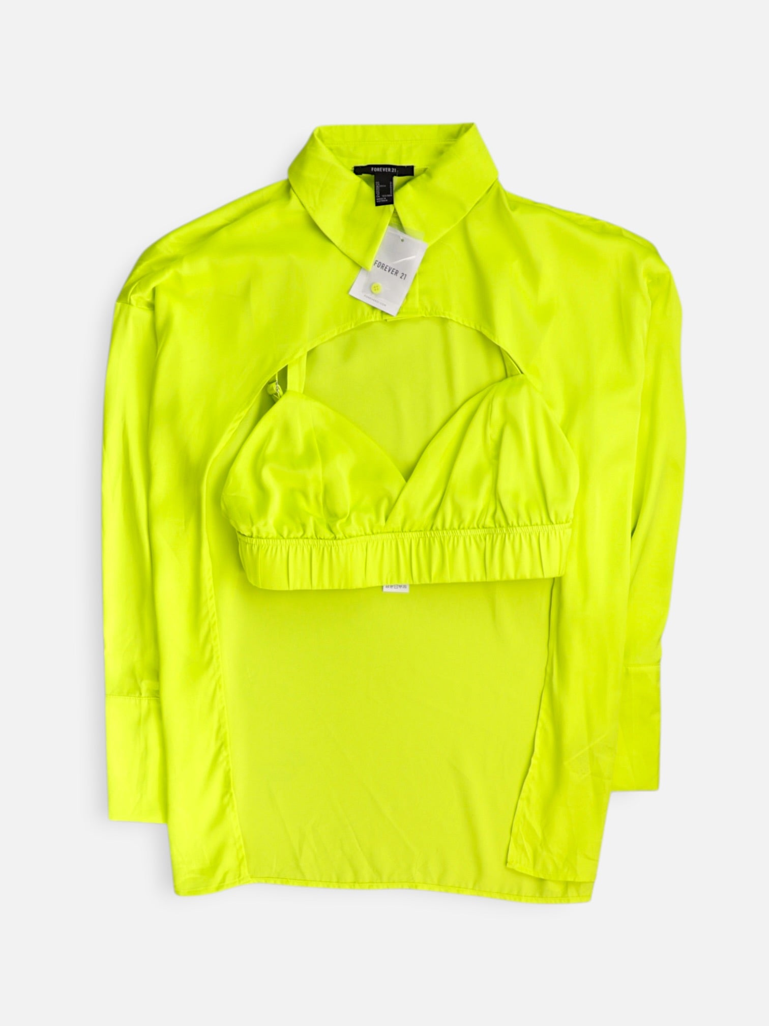 Forever 21 Blusa Casual - Mujer - Small