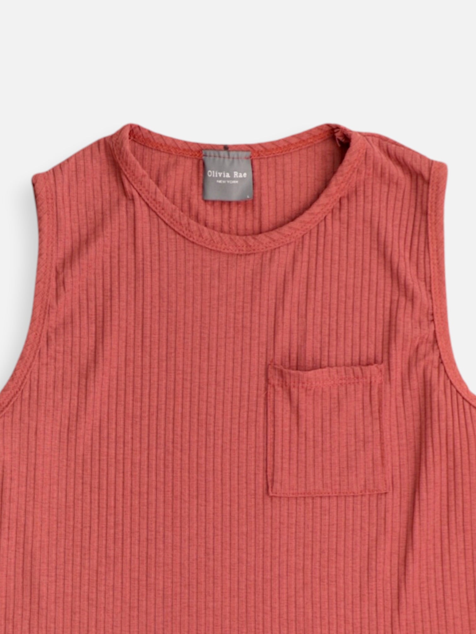 Blusa Crop Top - Mujer - Large