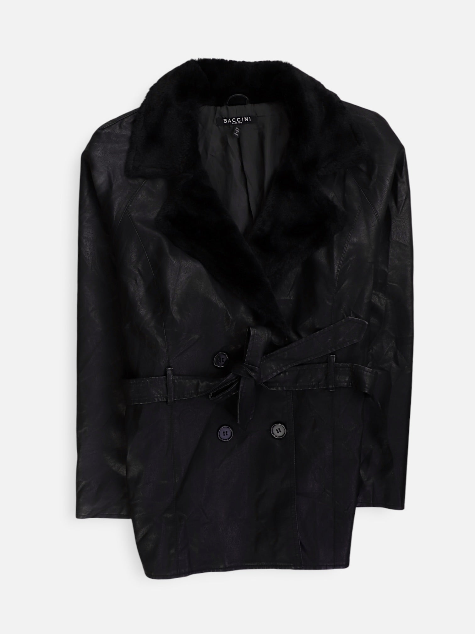 Baccini Chaqueta Casual Cuero - Mujer - XL