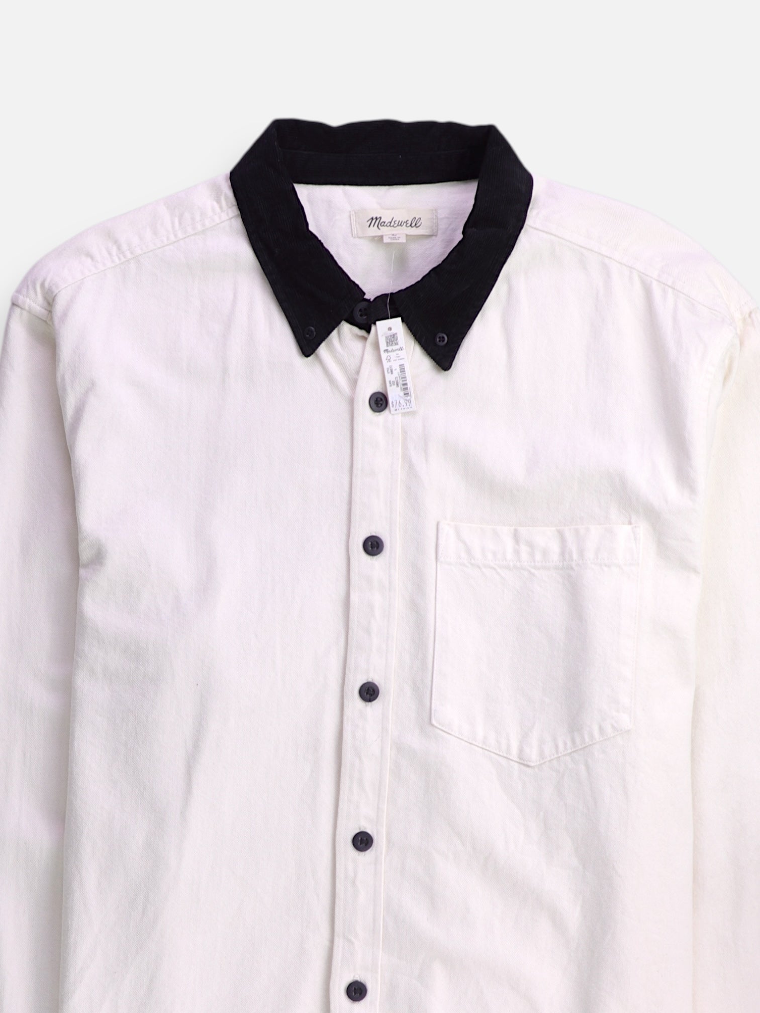 Madewell Camisa Casual - Hombre - Large