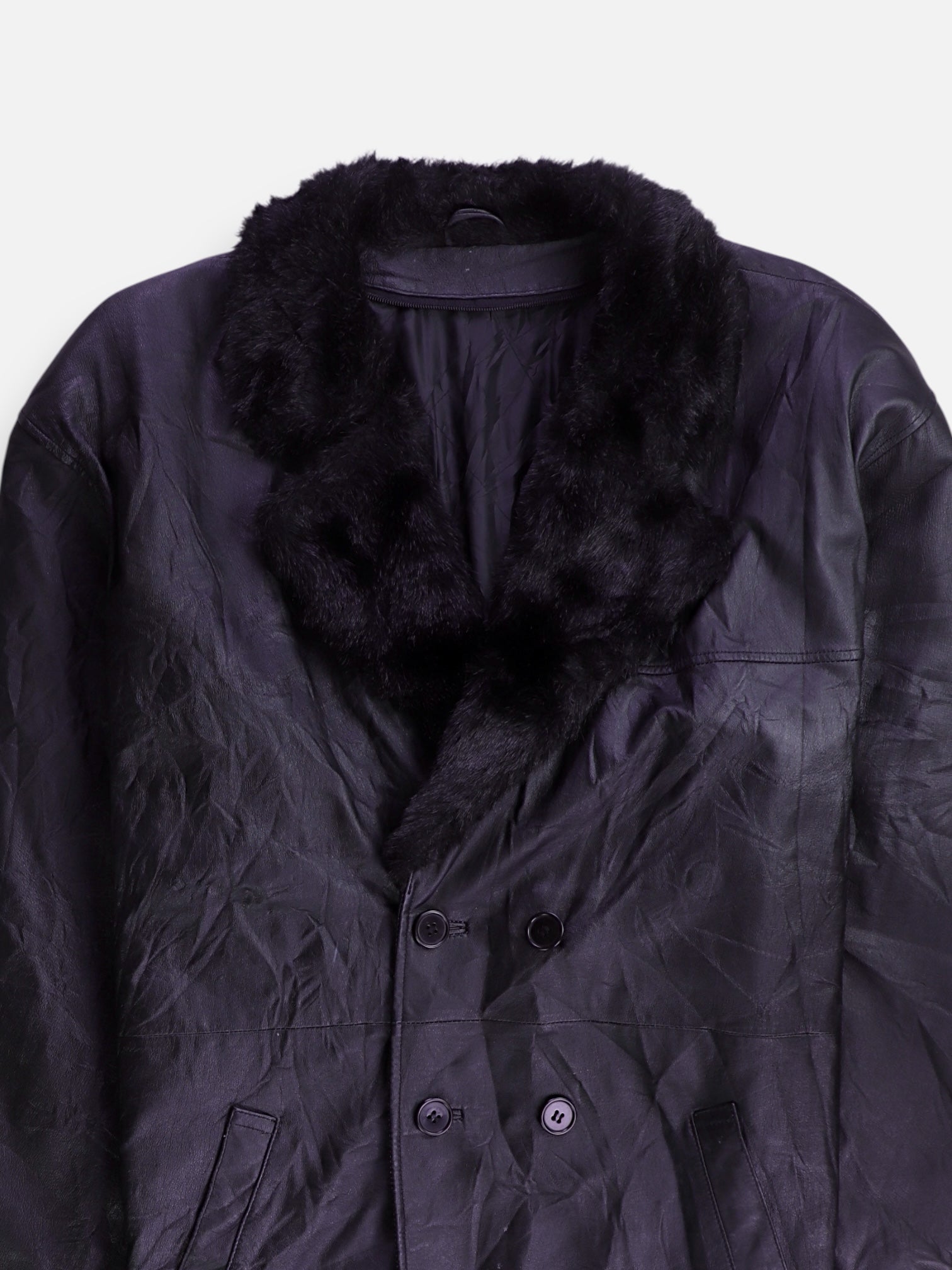 Chaqueta Casual Cuero - Hombre - XL