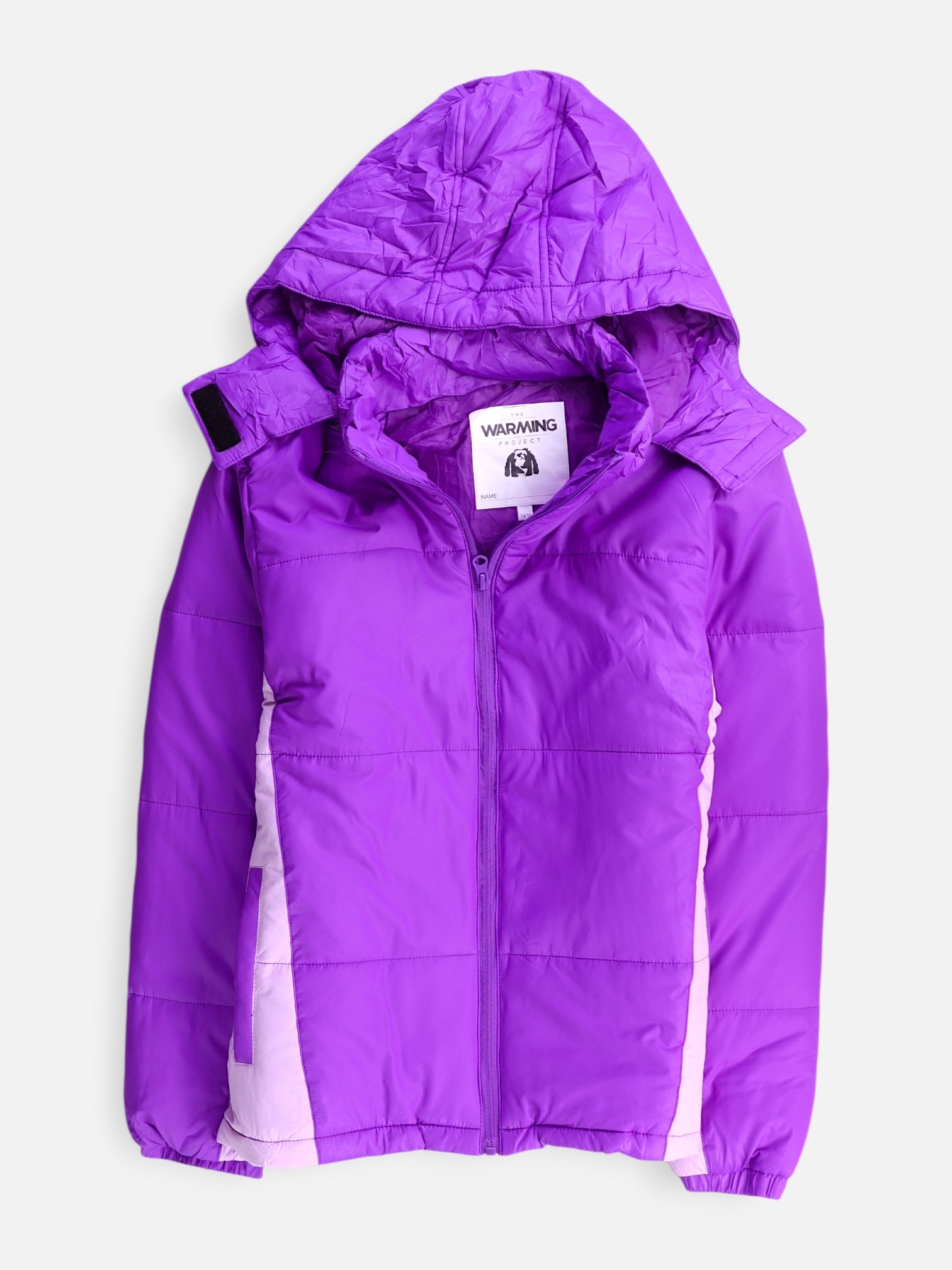 Chaqueta Puffer Color Block - Niña - XL - 14-16Y (Años)