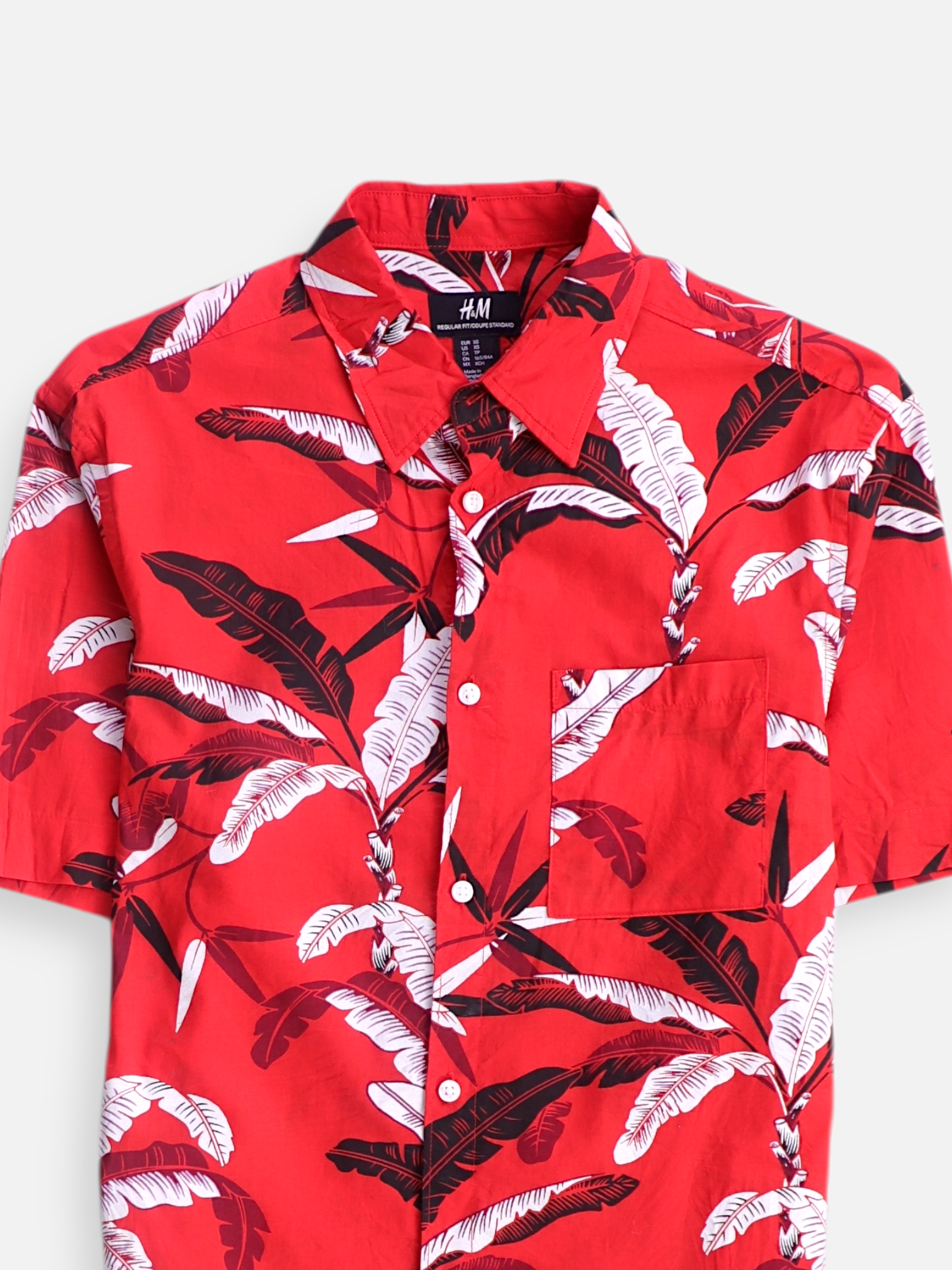 H&M Camisa Verano - Hombre - XS