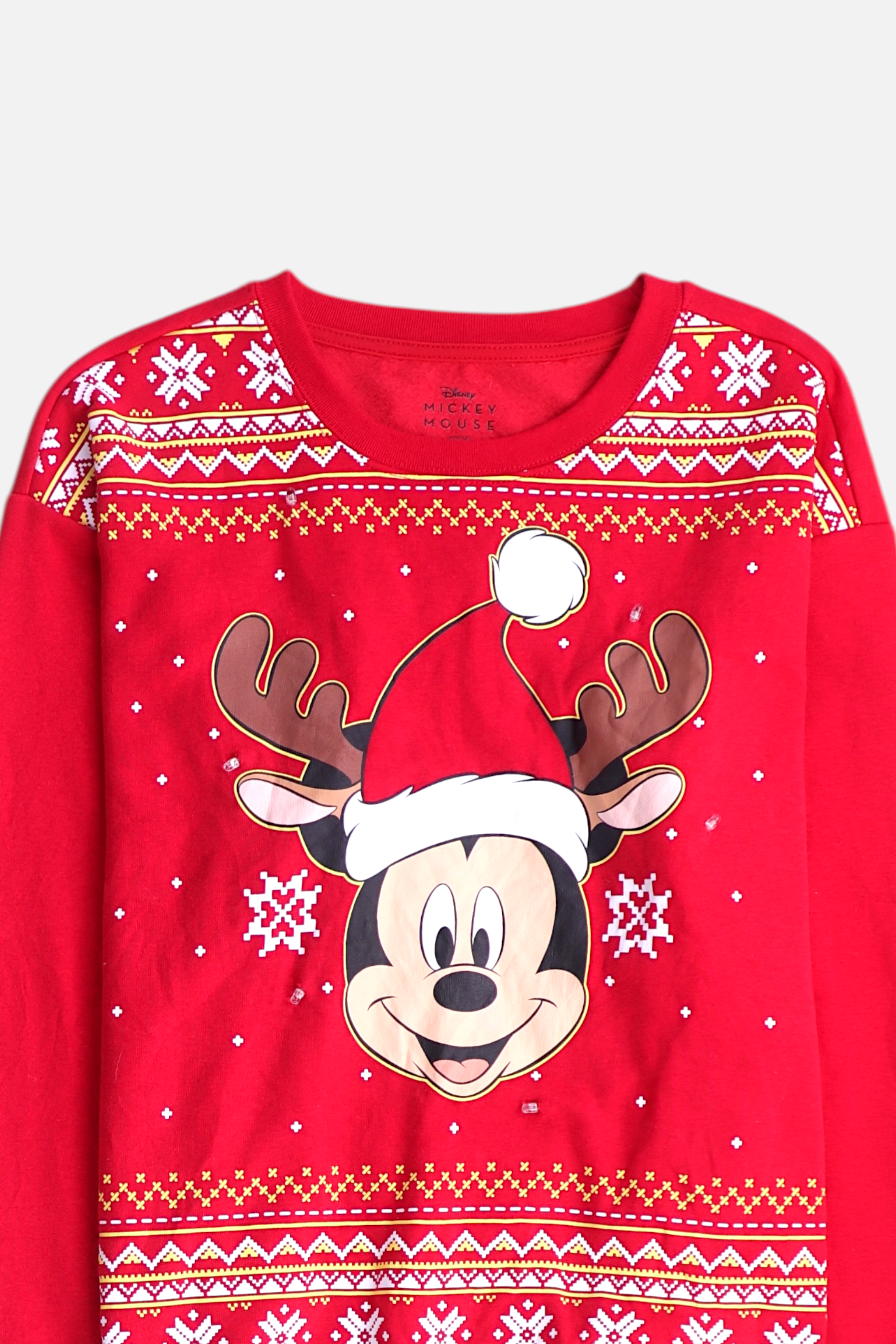 Disney Sudadera Sweatshirt Navideño - Niño - Large - 11-13Y  (Años)