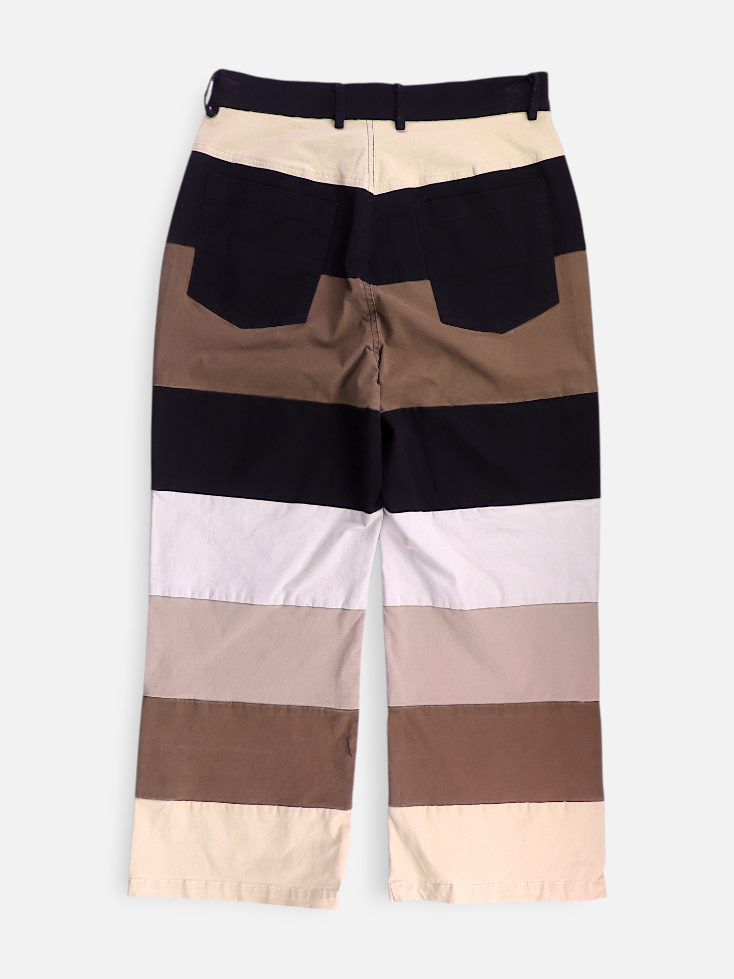 Pantalon Regular Fit Color Block - Mujer - 6