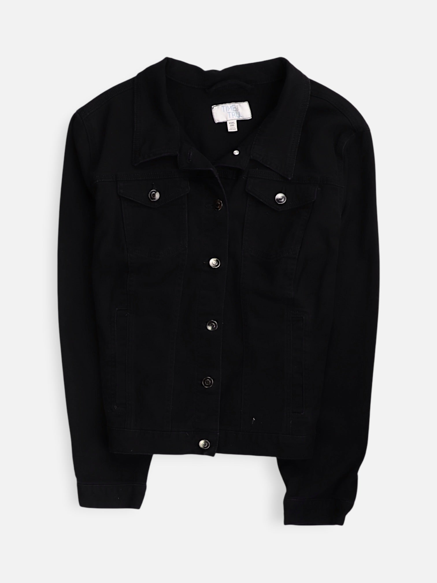 TIME THRU Chaqueta Denim  Basic - Mujer - 3XL