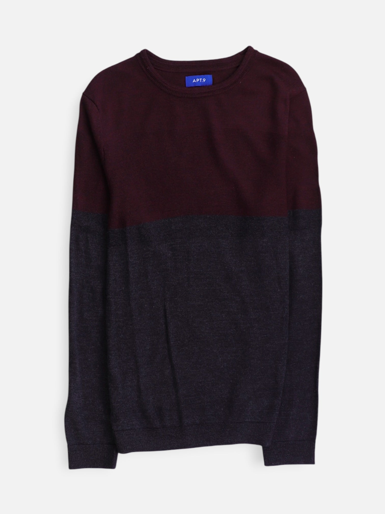APT.9 Sueter Knit Color Block - Mujer - Small