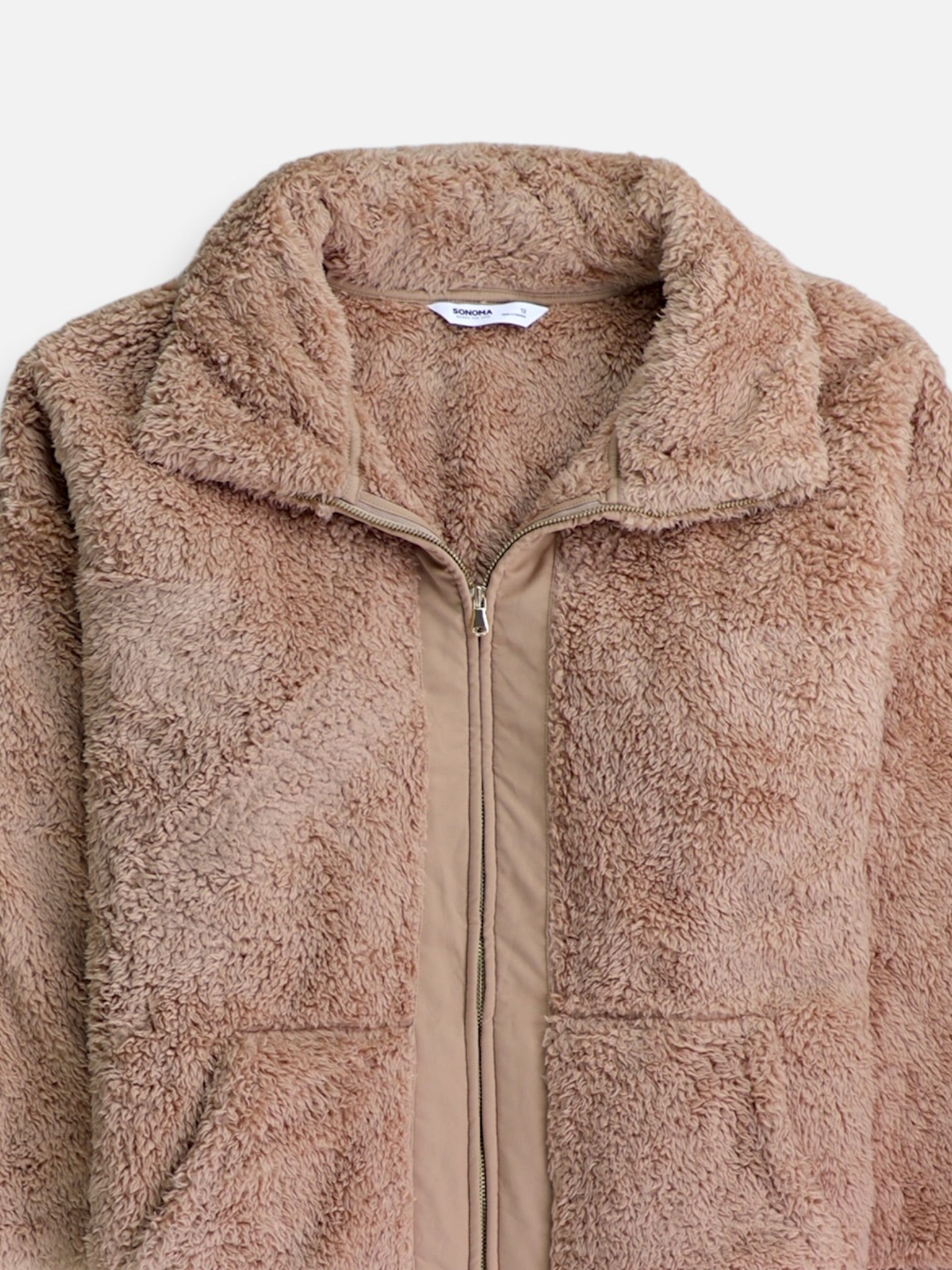 SONOMA Sueter Fleece Teddy - Mujer - 1xl