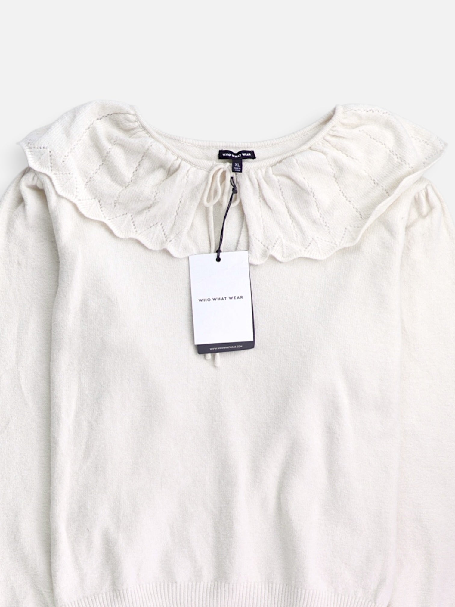 WHO WHAT WEAR  Sueter basic Casual - Mujer - XL