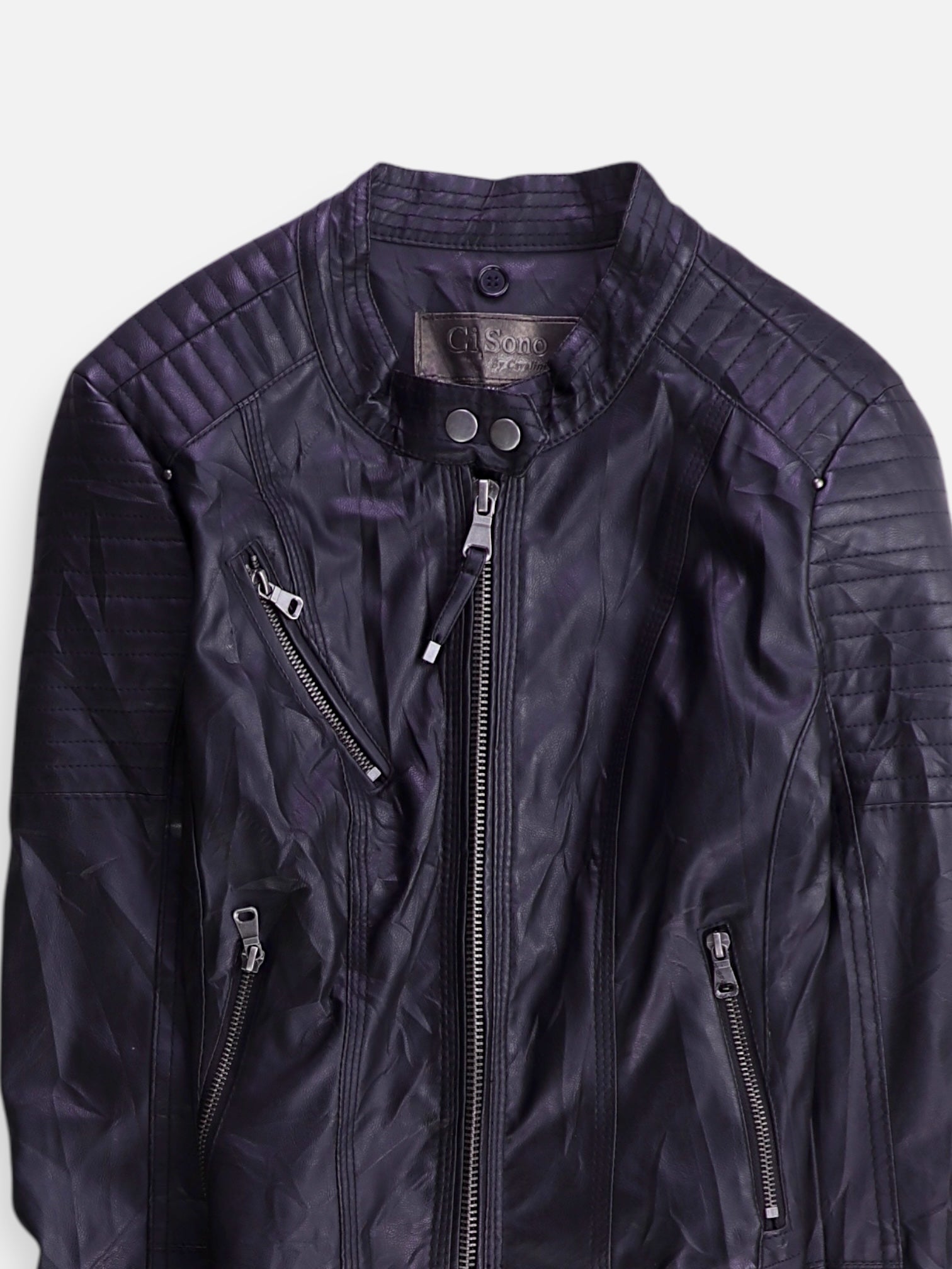 Chaqueta Casual Cuero - Hombre - Medium