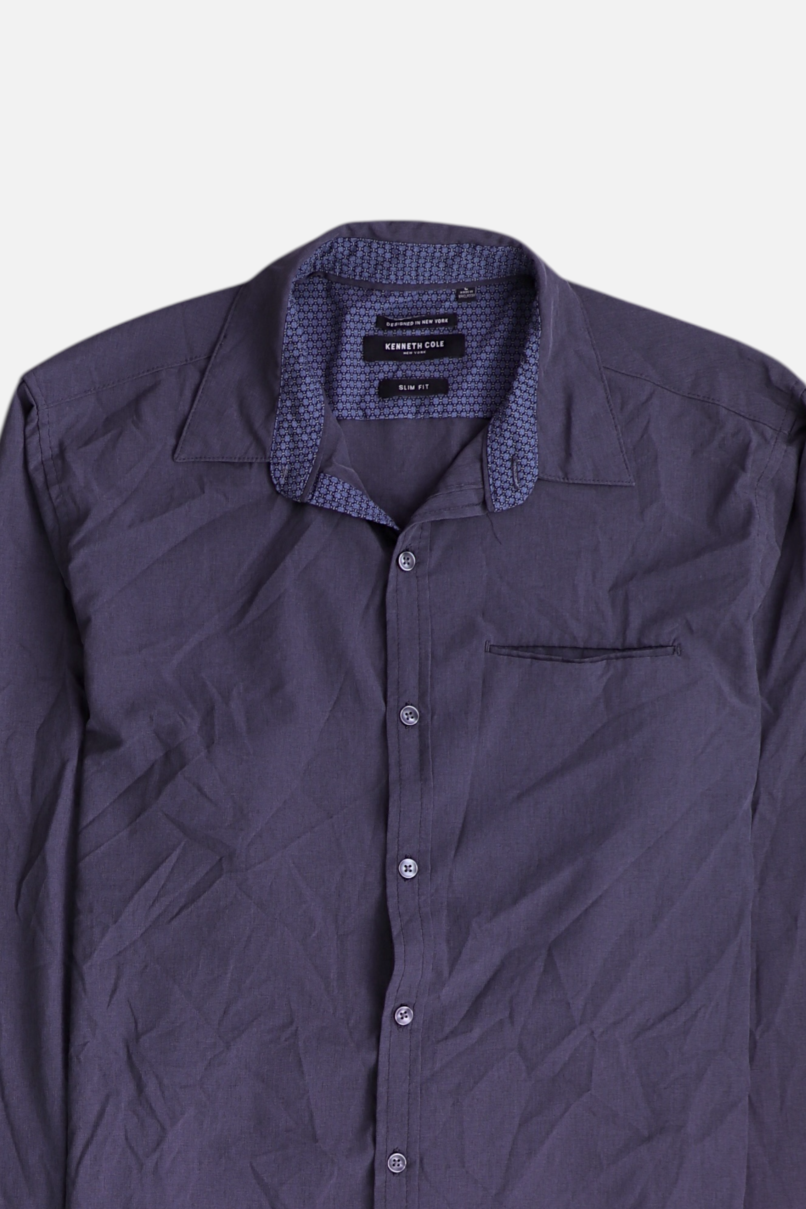 Kenneth Cole Camisa Casual - Hombre - Large