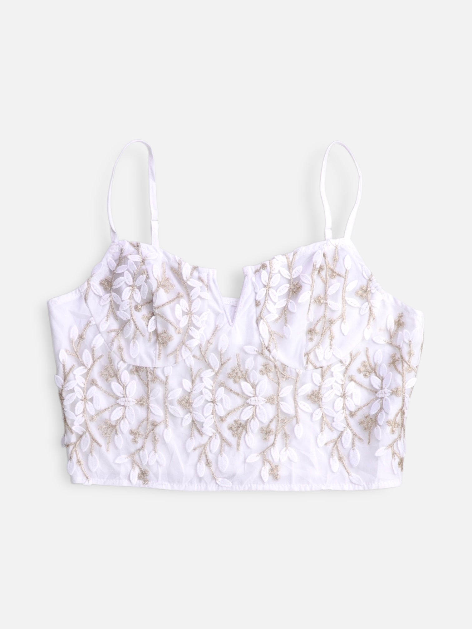 SHEIN Blusa Crop Top - Mujer - Large