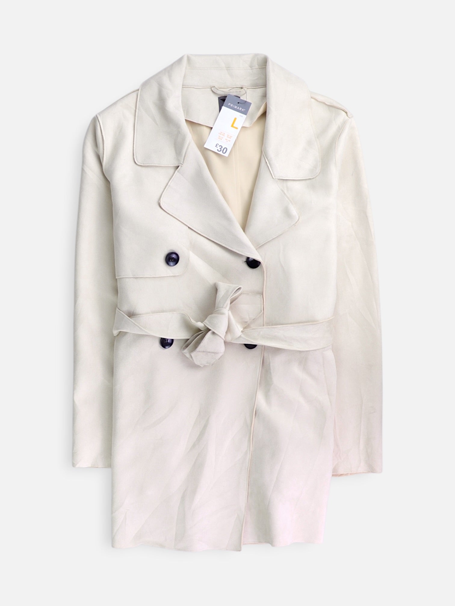 PRIMARK Chaqueta Trench coat Basic - Mujer - Large