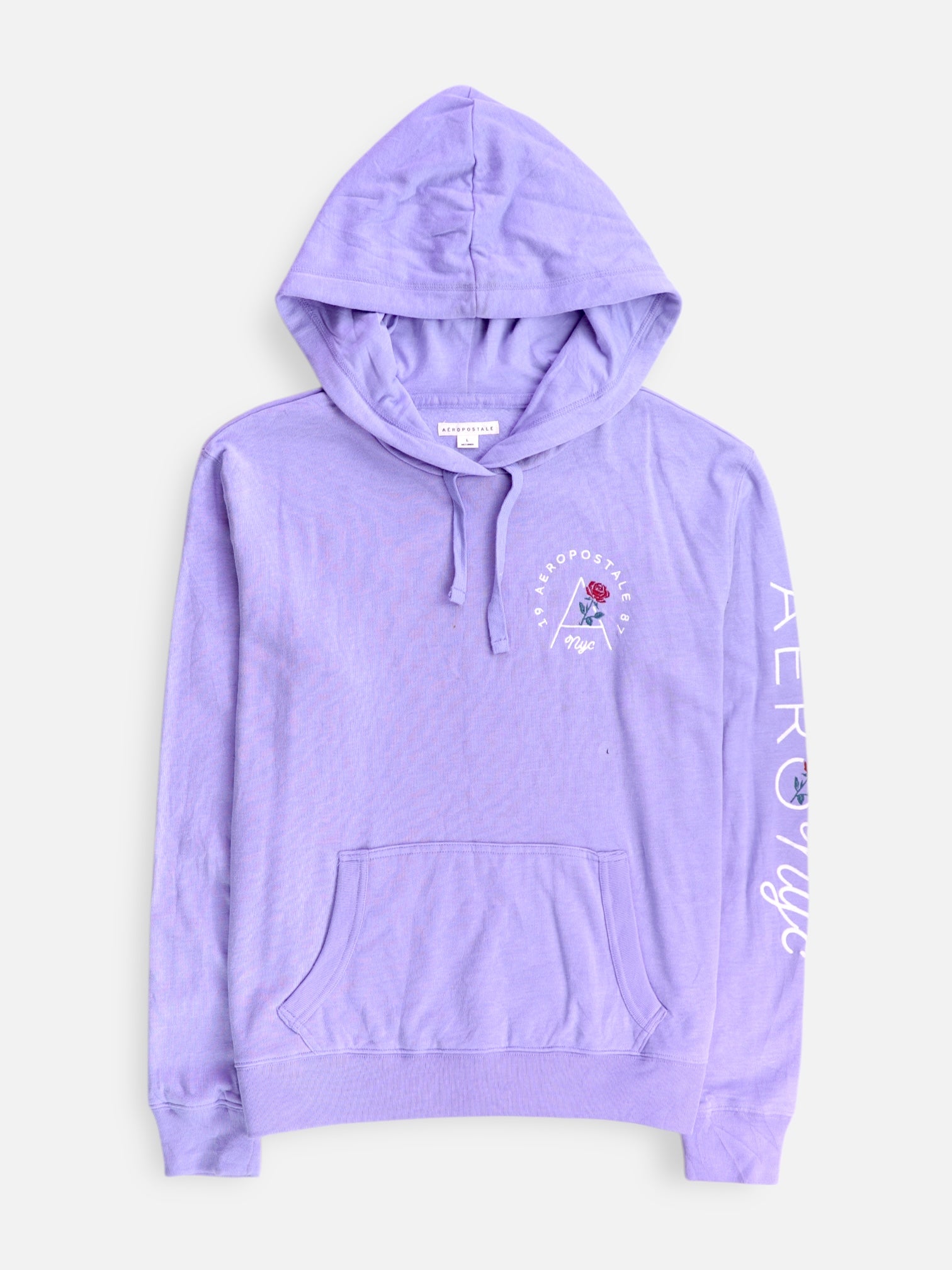 Aeropostale Sudadera Hoodie Basic - Mujer - Large