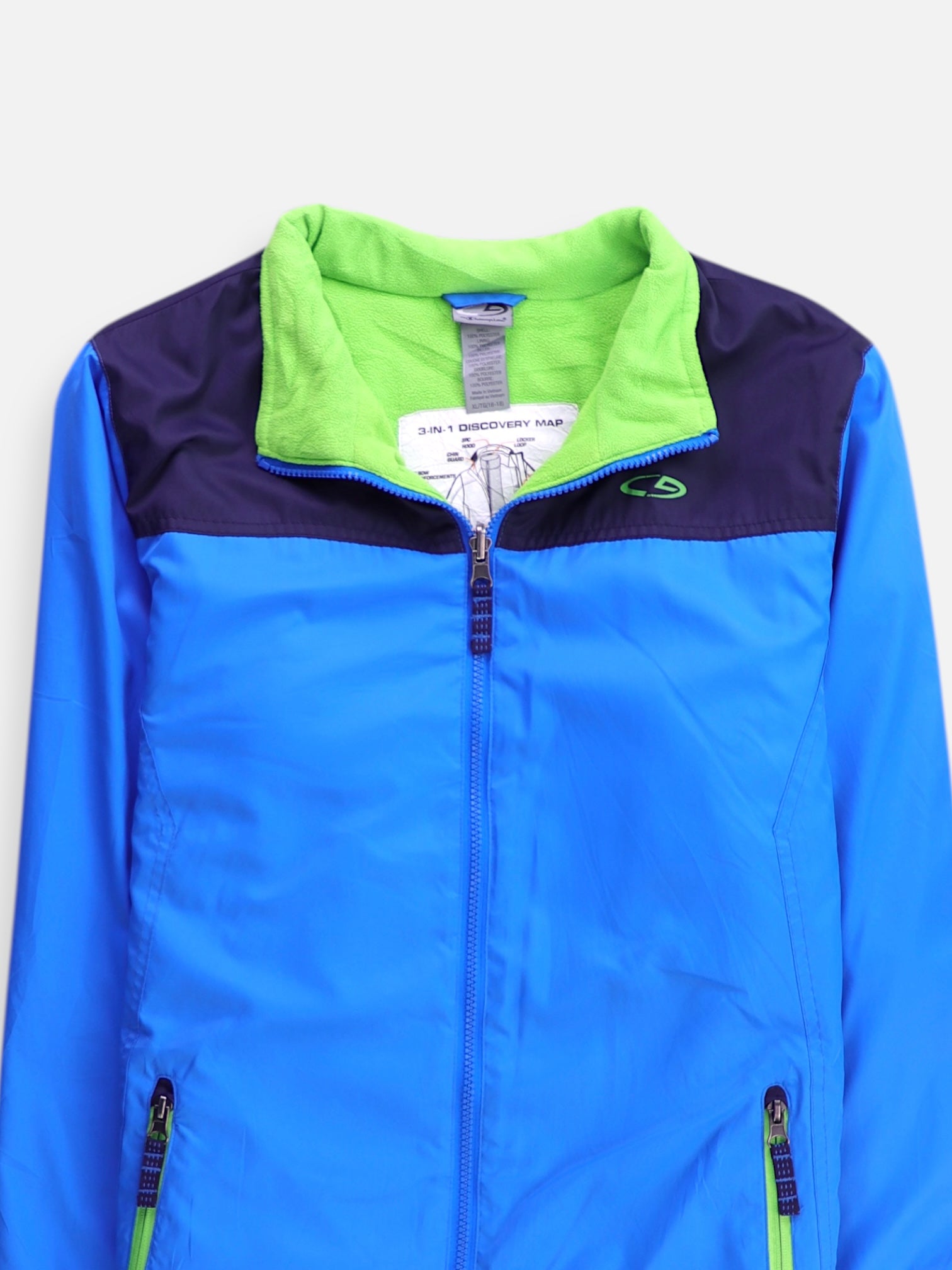Champion Chaqueta Impermeable Deportivo - Niño - XL - 16-18Y (Años)