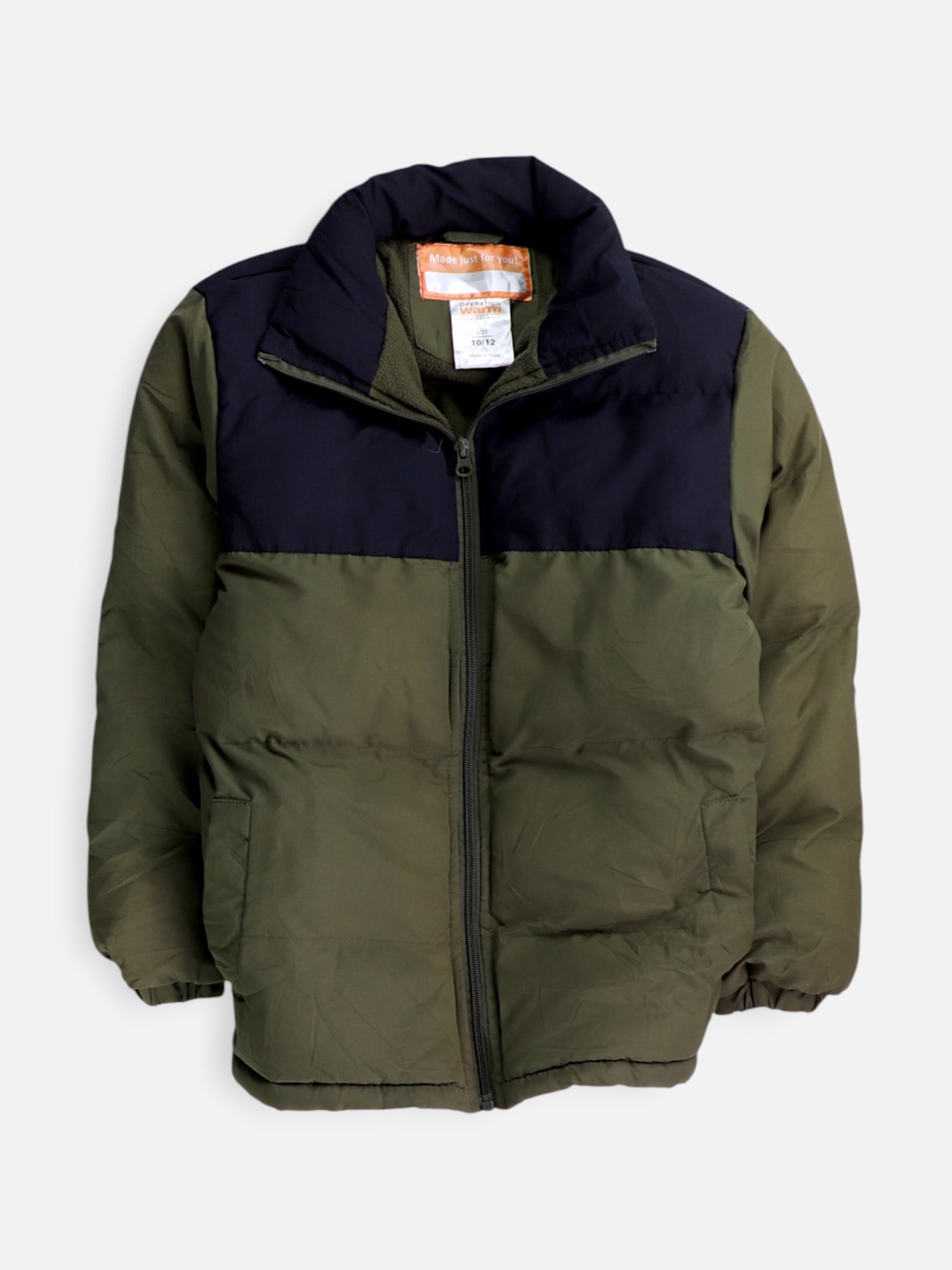 Chaqueta Puffer Crop Top - Niño - N/A - 10-12Y (Años)