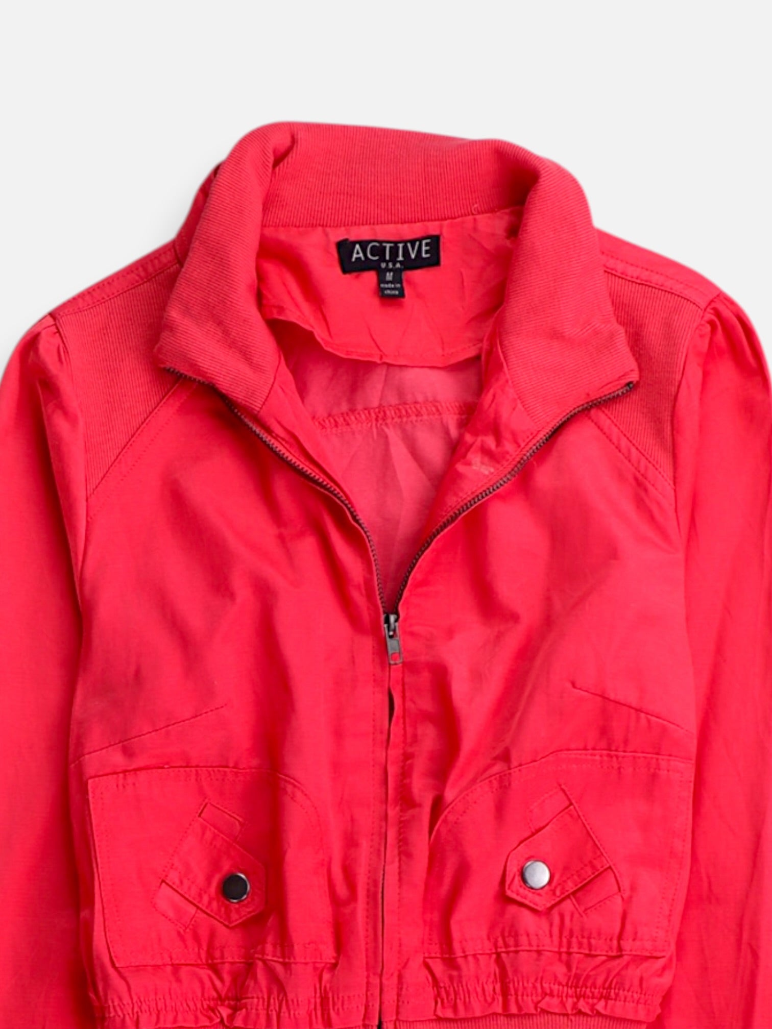 Chaqueta Casual Crop Top - Mujer - Medium