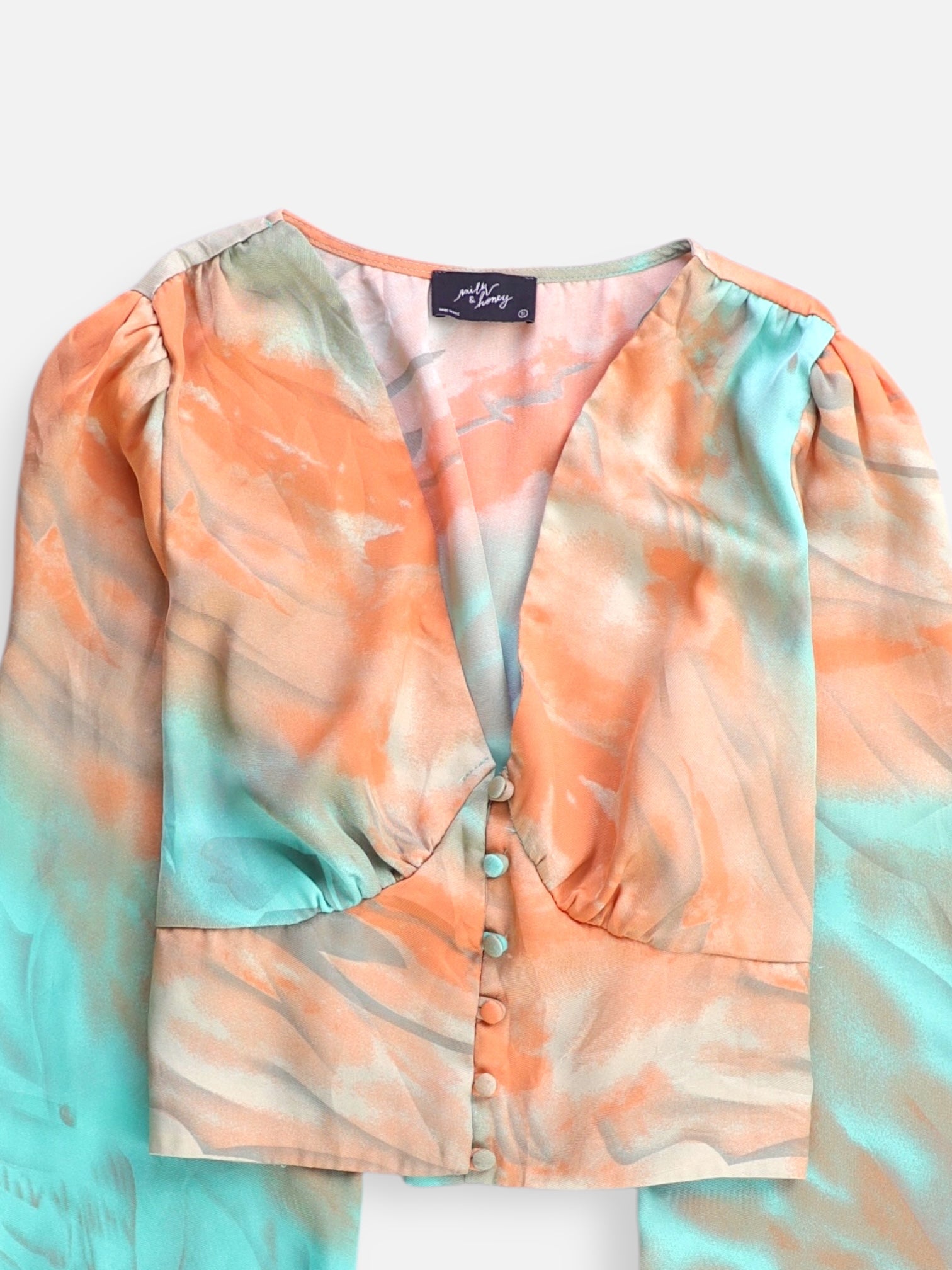 Blusa Crop Top - Mujer - Small