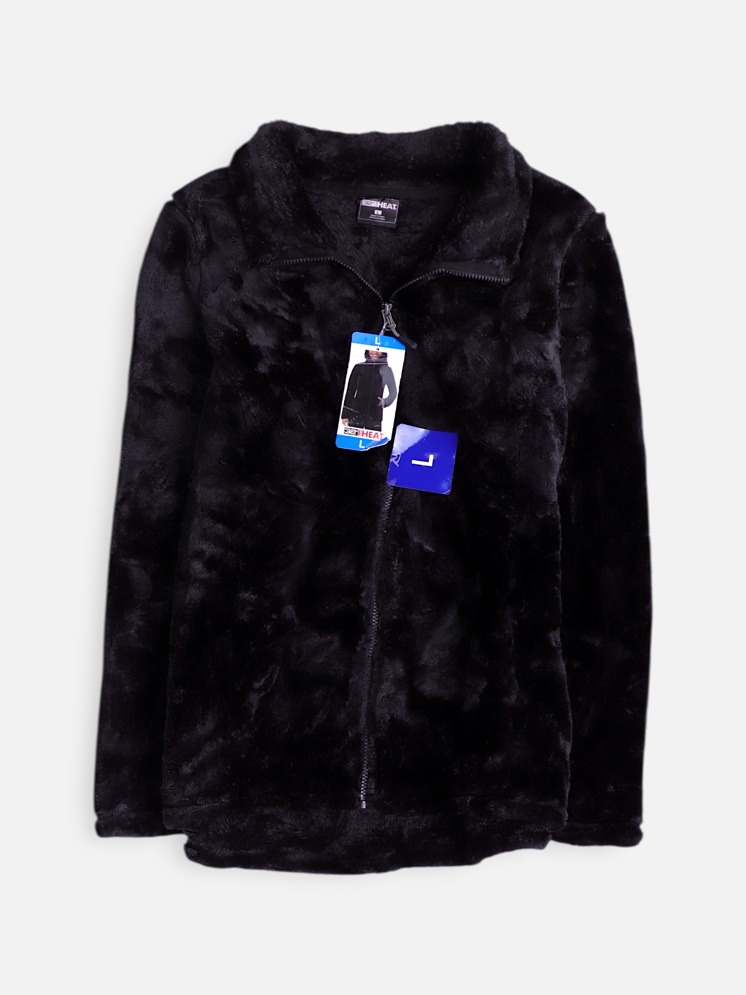 32 HEAT COOL Sueter Fleece Teddy - Mujer - Large