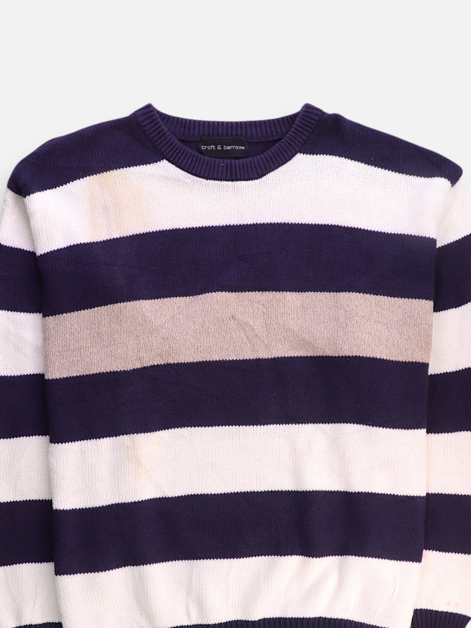 Croft & Barrow Sueter Knit Color Block - Hombre - XL