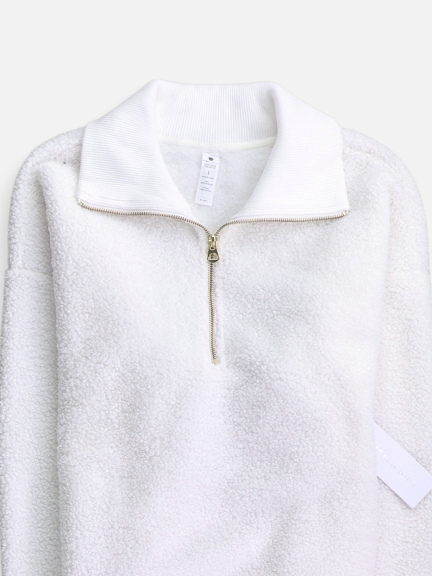 Sueter Fleece Casual - Mujer - Large
