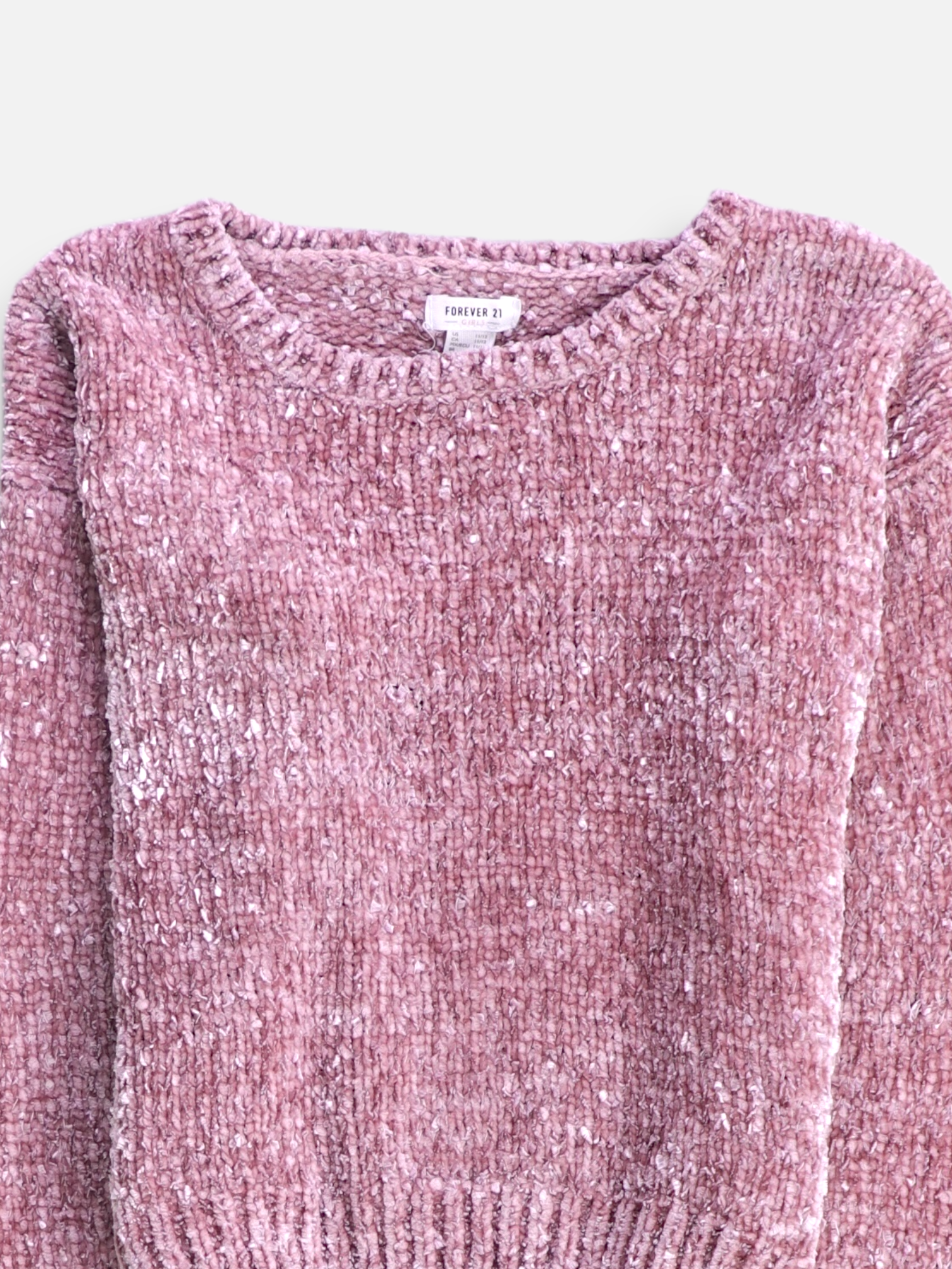 Forever 21 Sueter Knit Casual - Niña - Large - 11-12Y (Años)