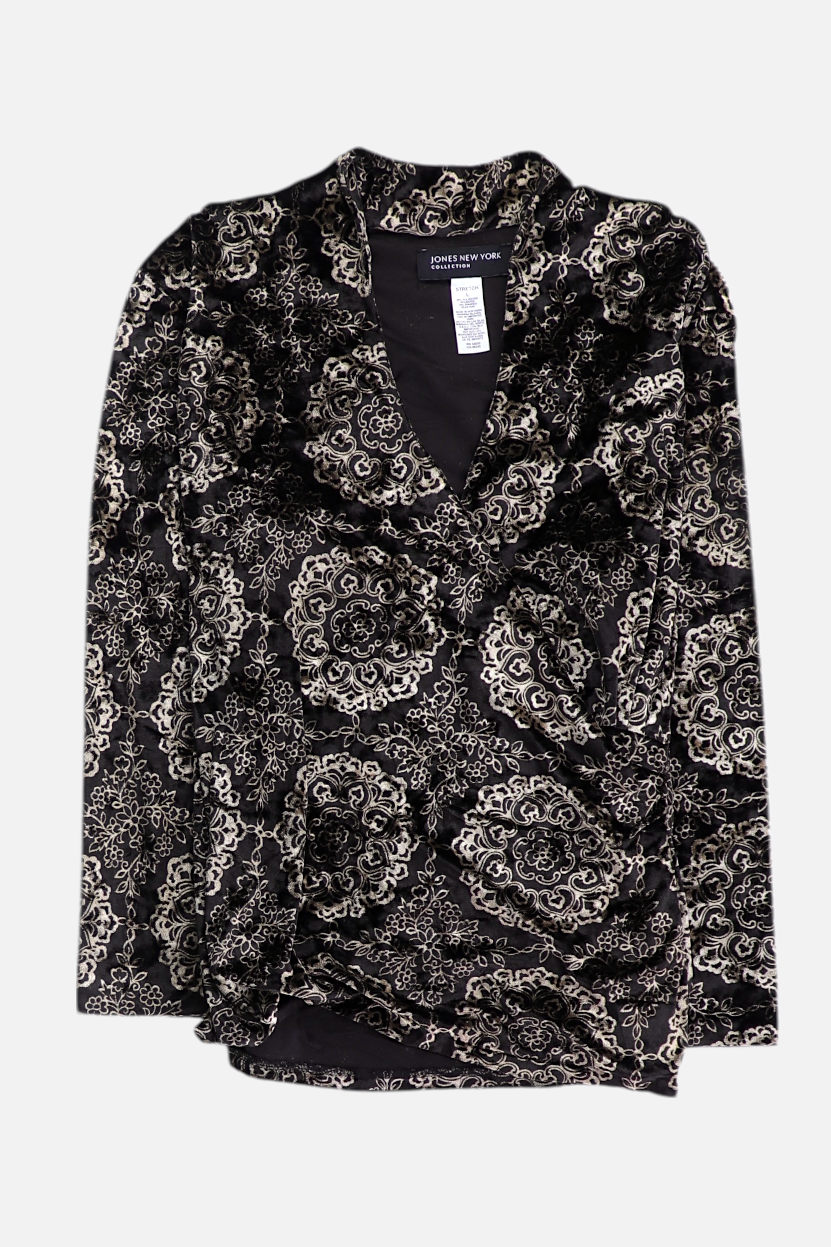 JONES NEW YORK Blusa Casual - Mujer - Large