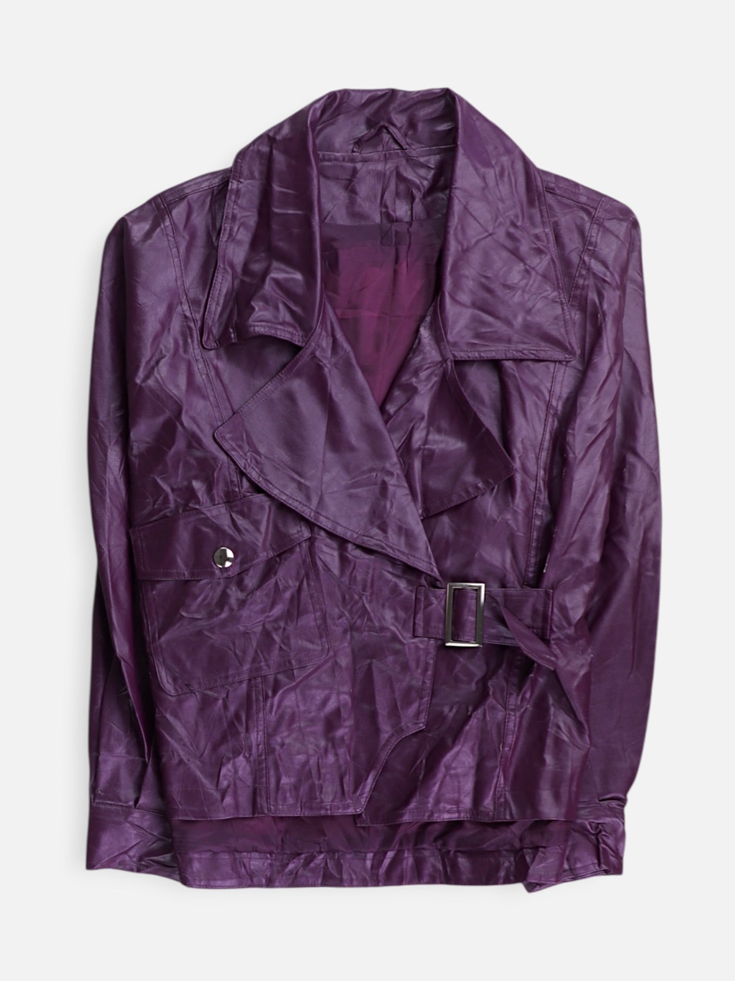 Chaqueta Casual Cuero - Mujer - Large