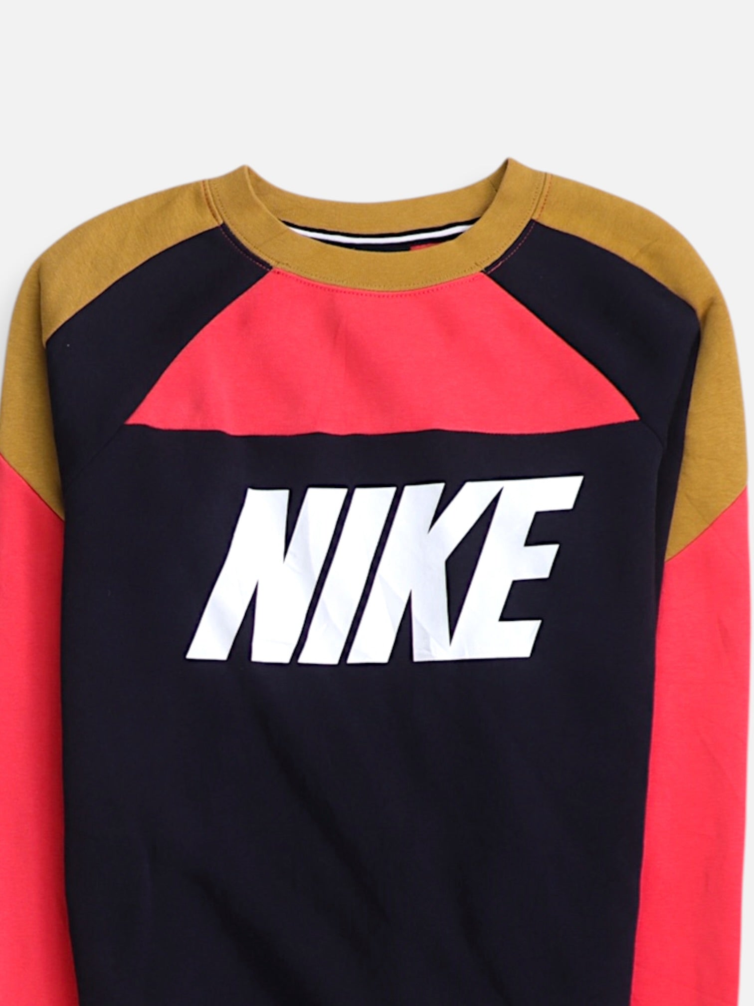 Nike Sudadera Sweatshirt Color Block - Mujer - Small