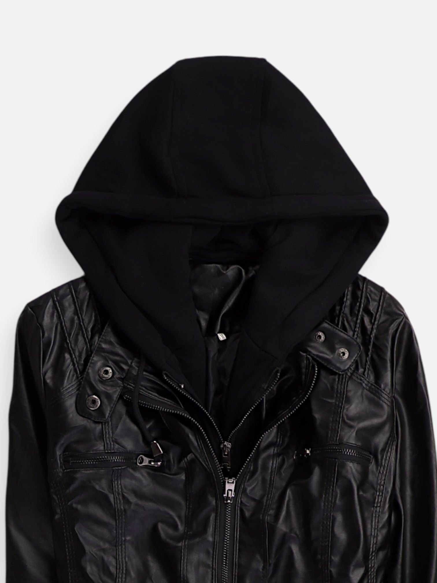 Chaqueta Cuero Cazadora - Mujer - Medium