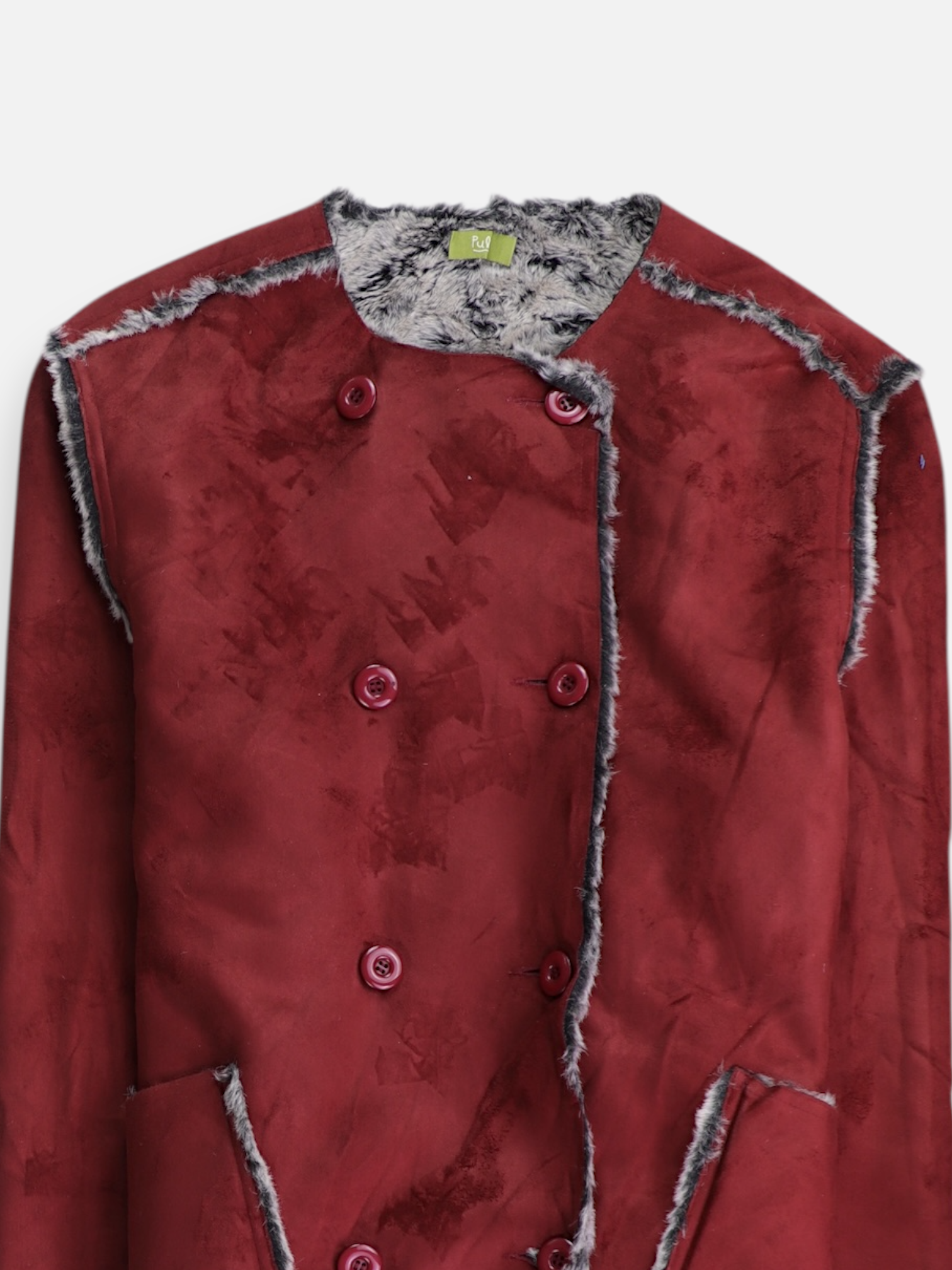 Chaqueta Casual Suede - Mujer - N/A