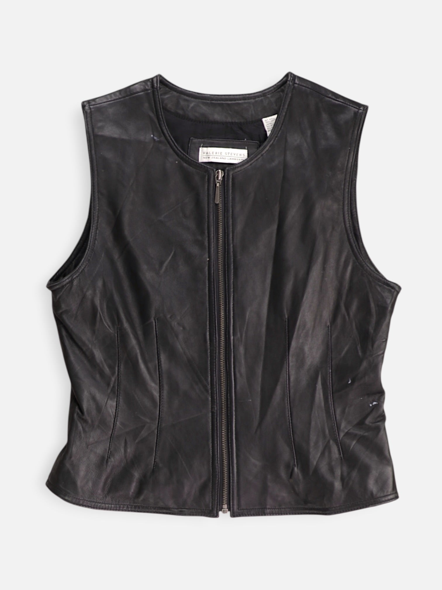 Chaleco Cuero - Mujer - Medium