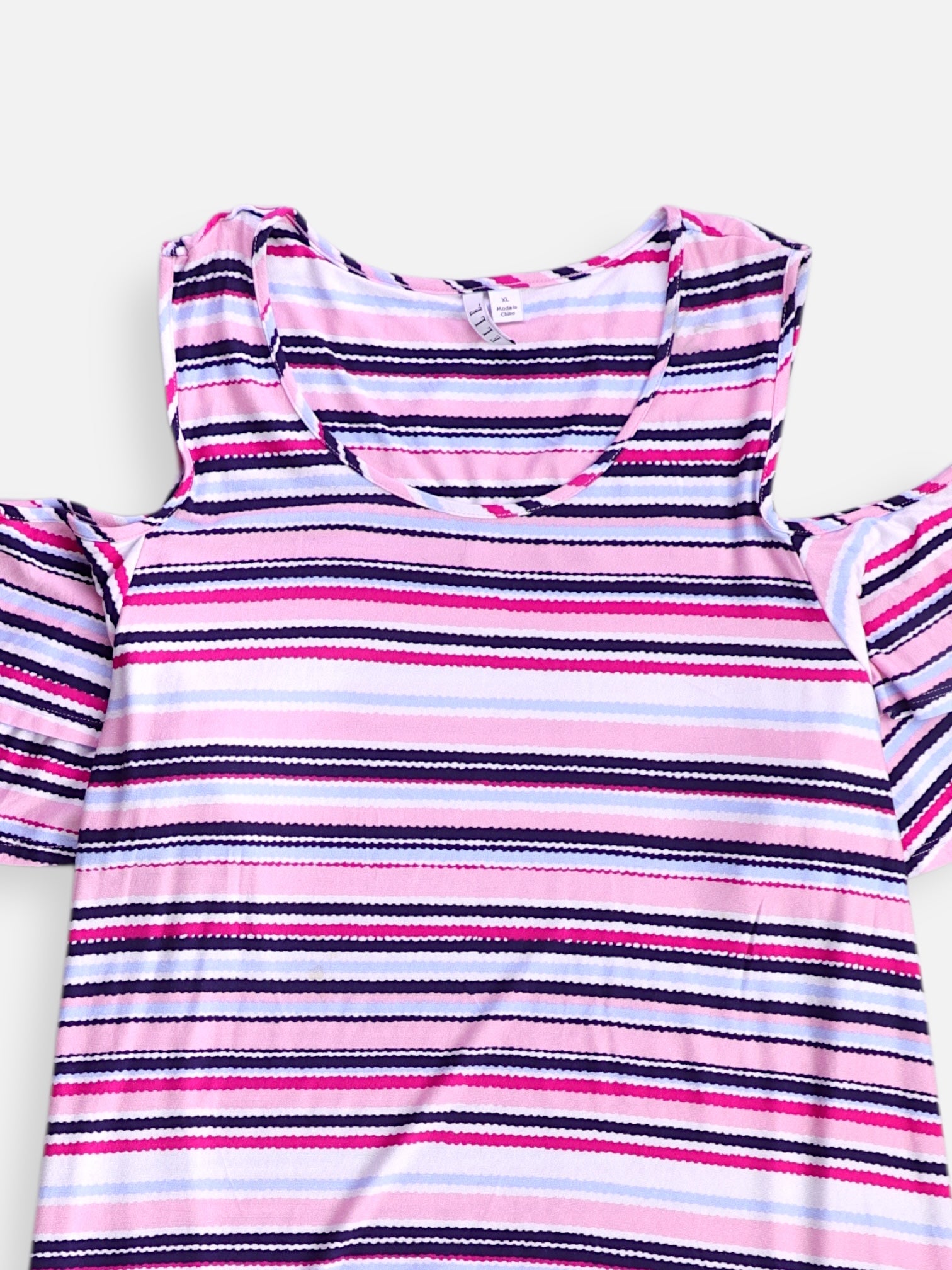 ELLE Blusa Color Block - Mujer - XL