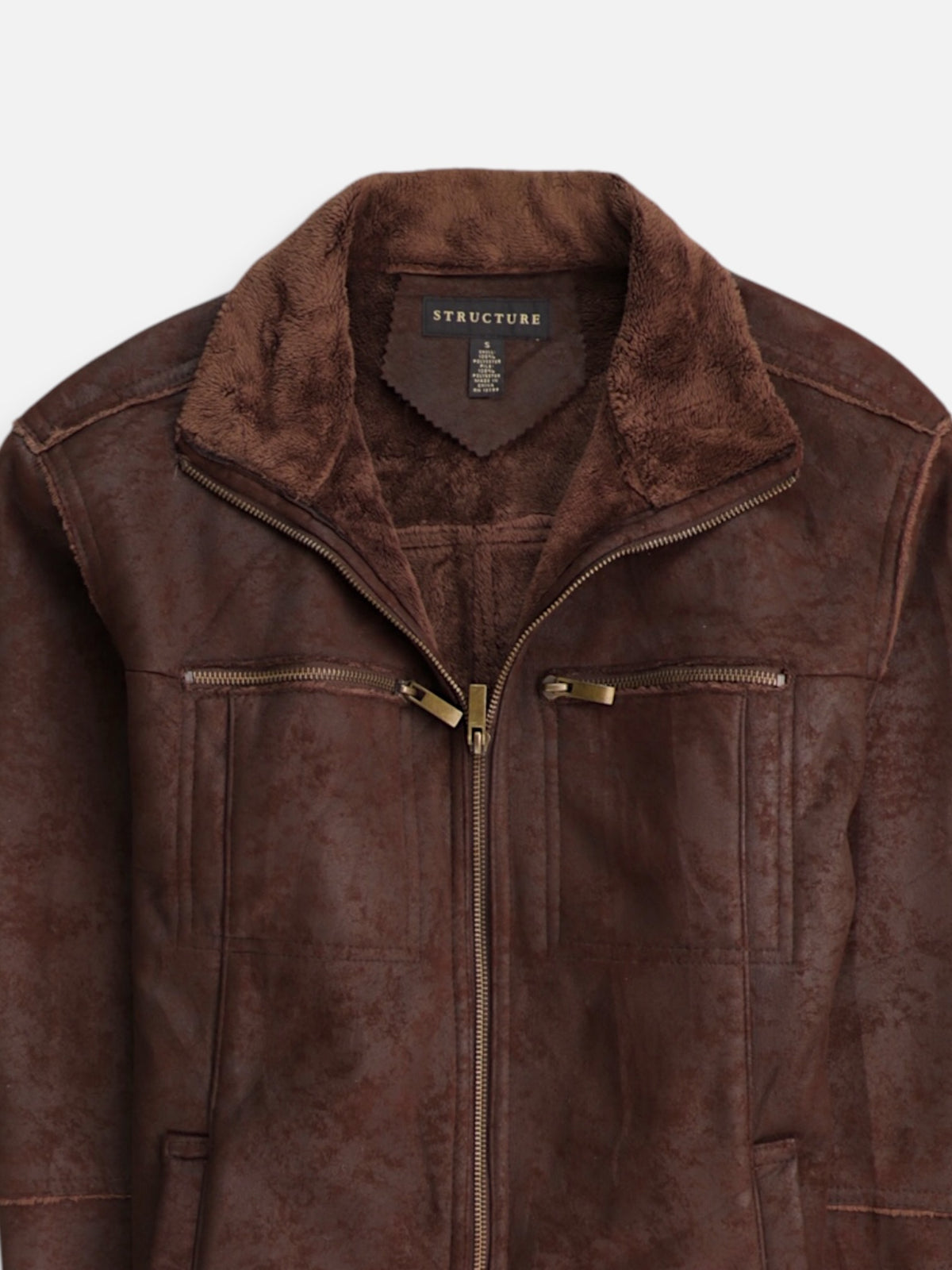 Chaqueta Casual Suede - Hombre - Small