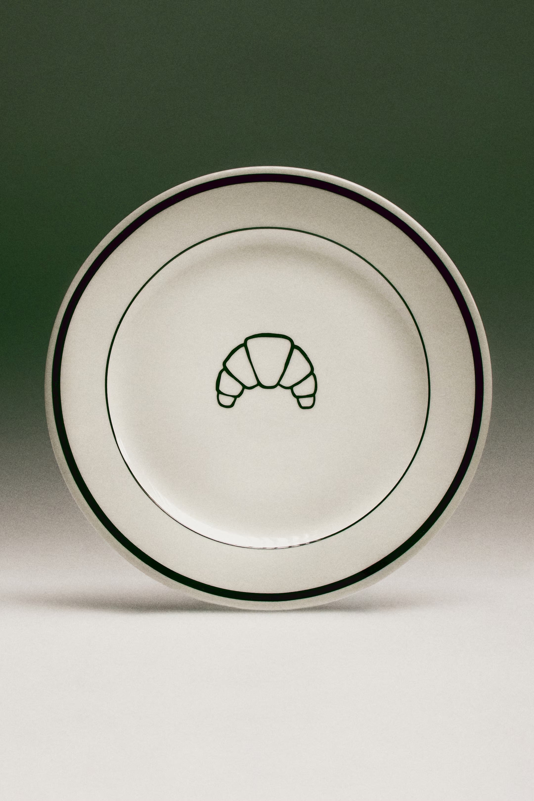 H&M Home Plato Decorativo Porcelana - Mediano