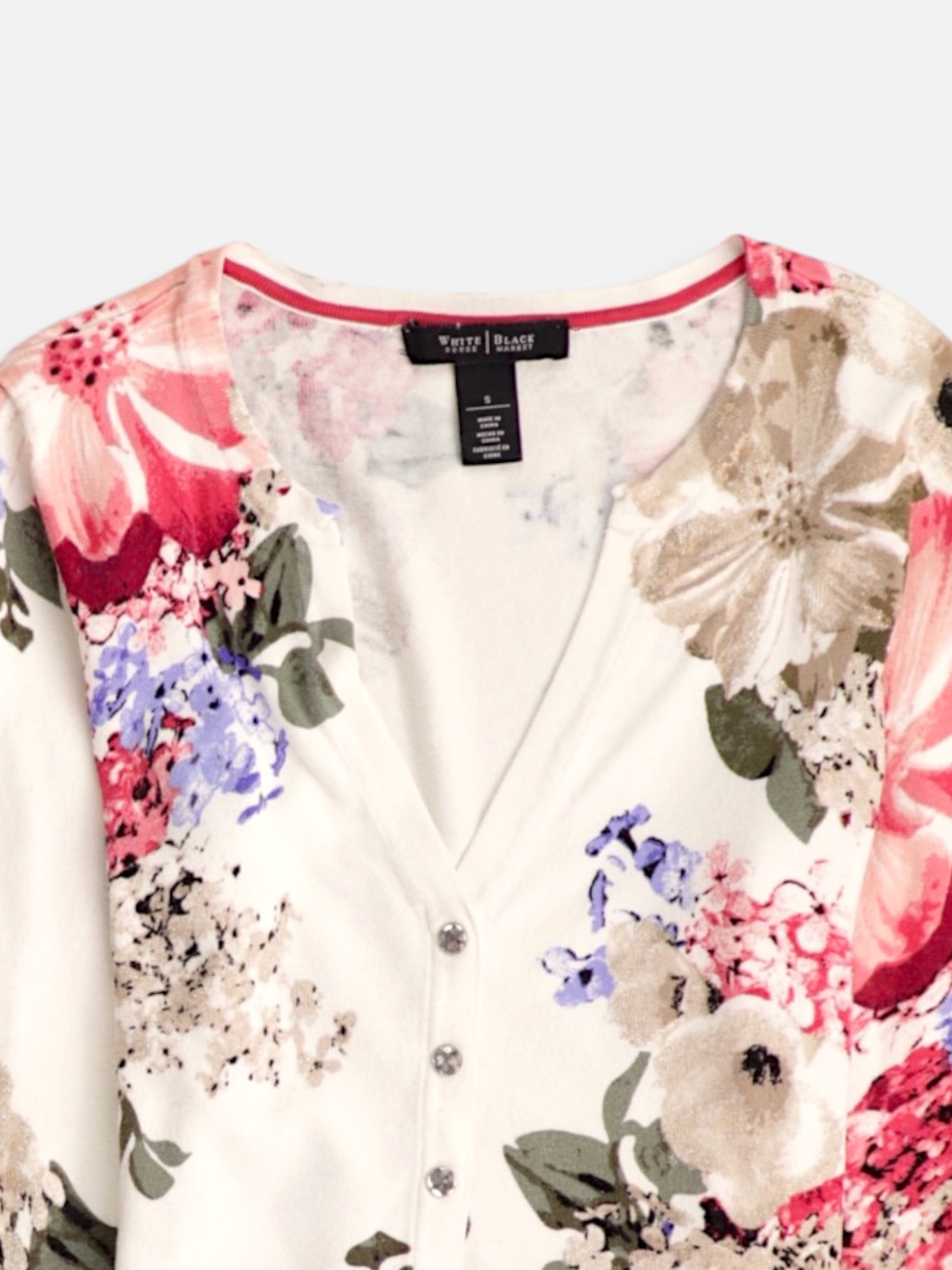 White House Black Market  Sueter Cardigan Casual - Mujer - Small