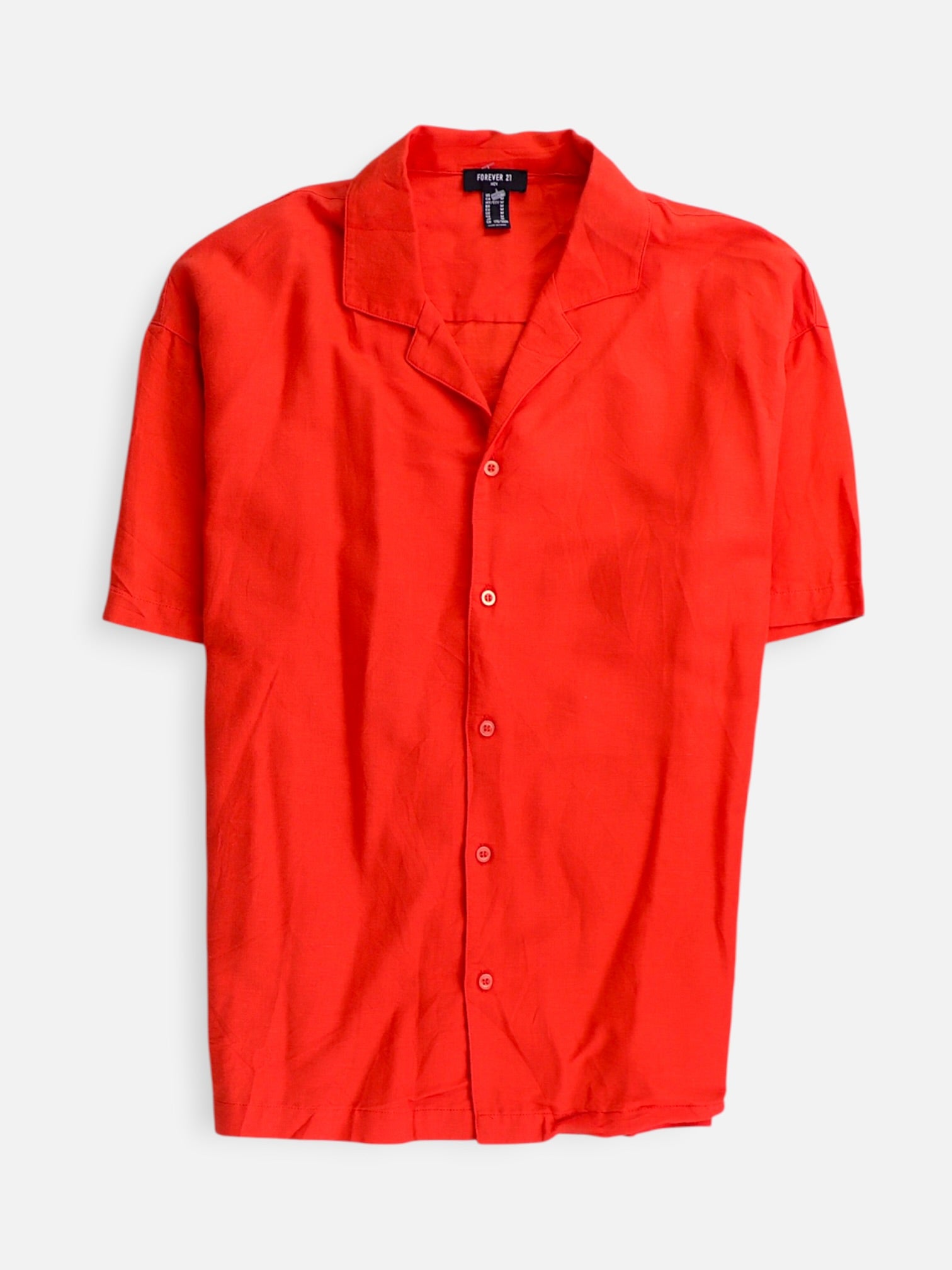 Forever 21 Camisa Casual - Hombre - Medium