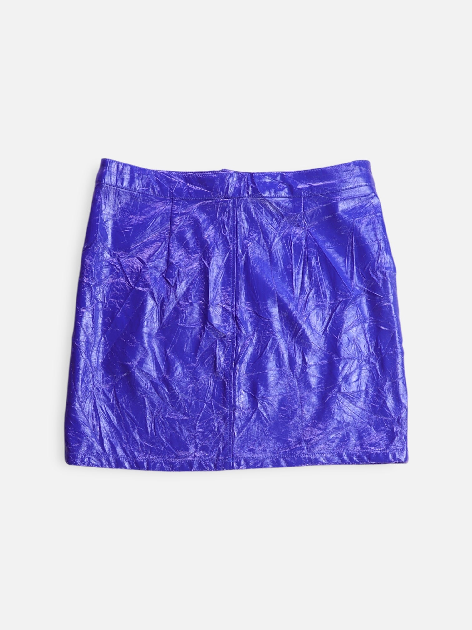 Forever 21 Falda Cuero - Mujer - Medium