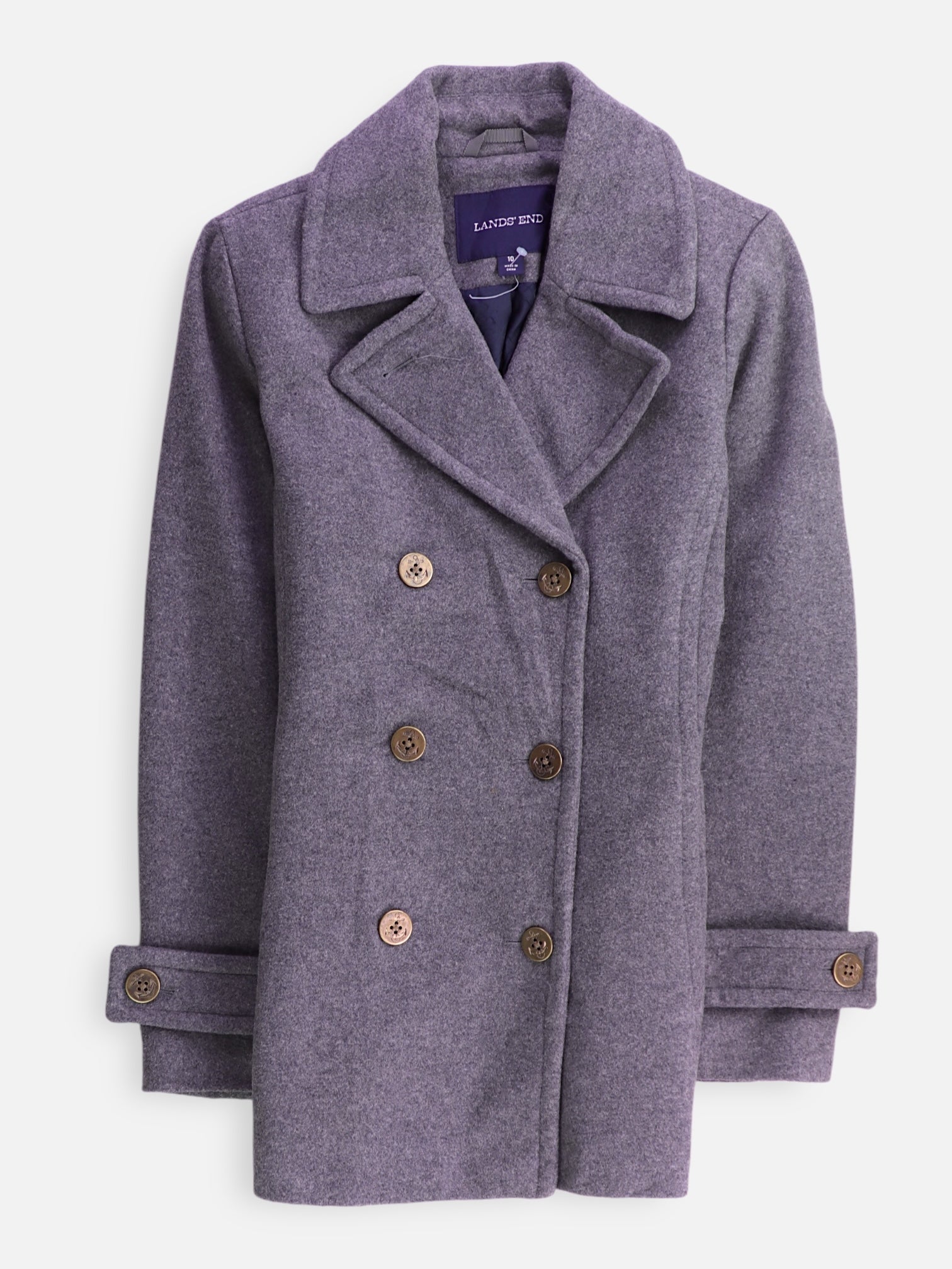 LANDS END Chaqueta Casual Basic - Mujer - 10