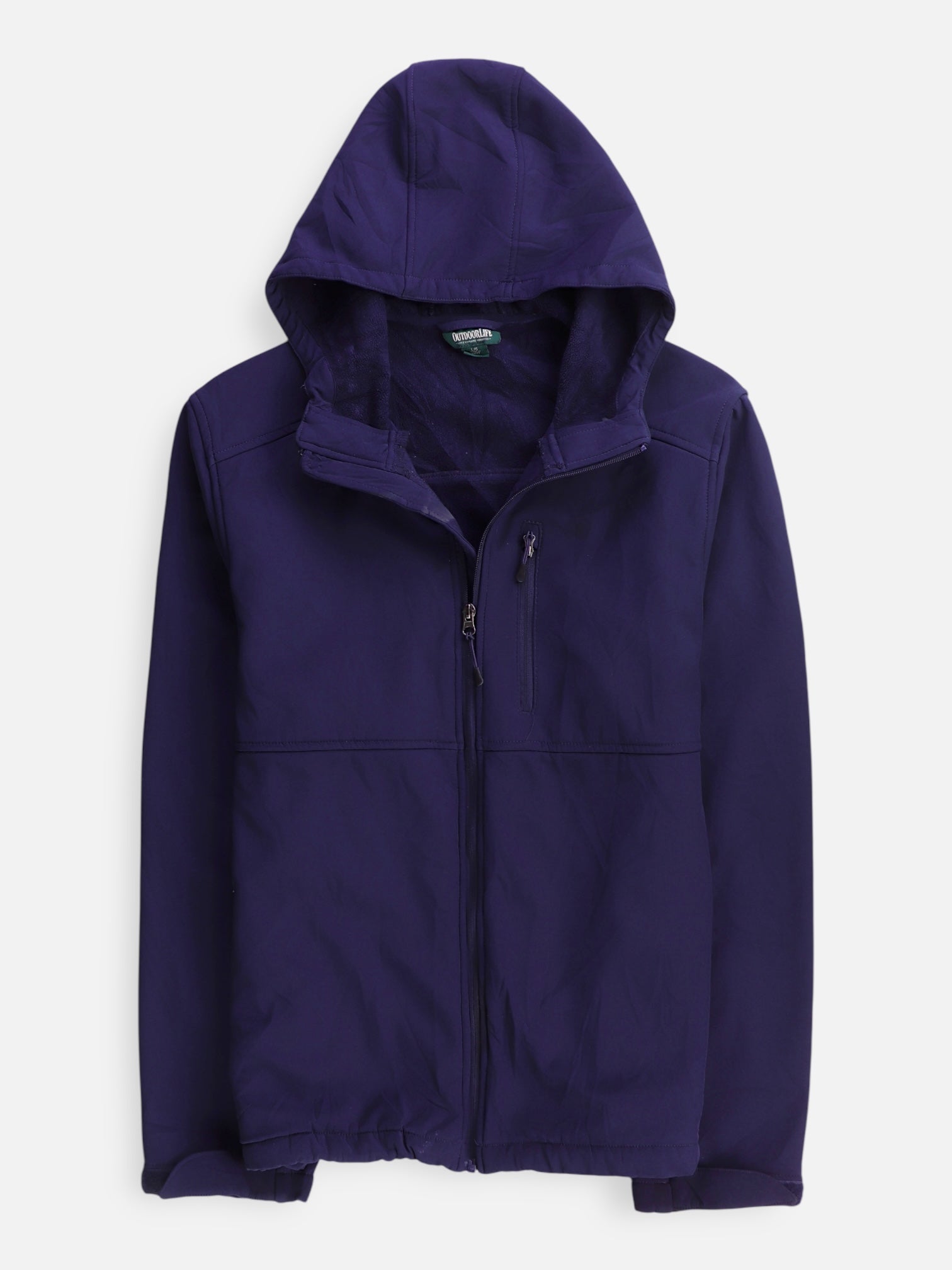 Sudadera Hoodie Basic - Hombre - Large