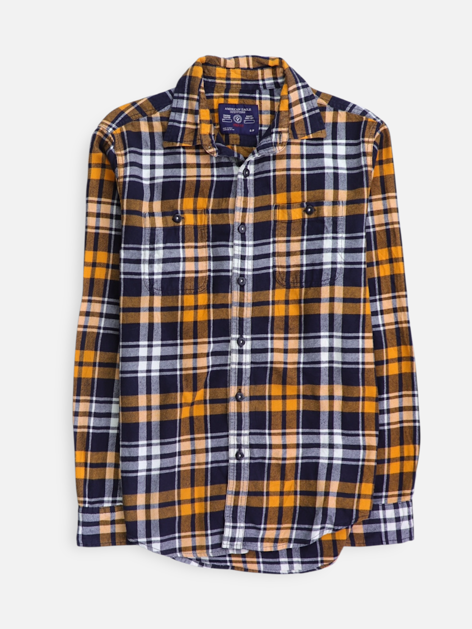 American Eagle Camisa Casual - Hombre - Small