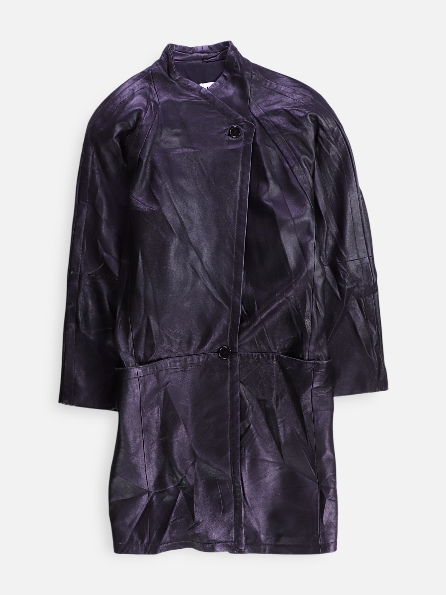 Abrigo Casual Cuero - Hombre - Medium