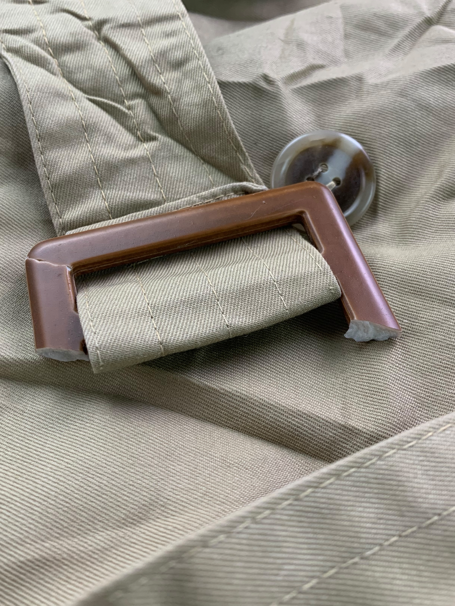 Abrigo Trench Coat Casual - Hombre - Small