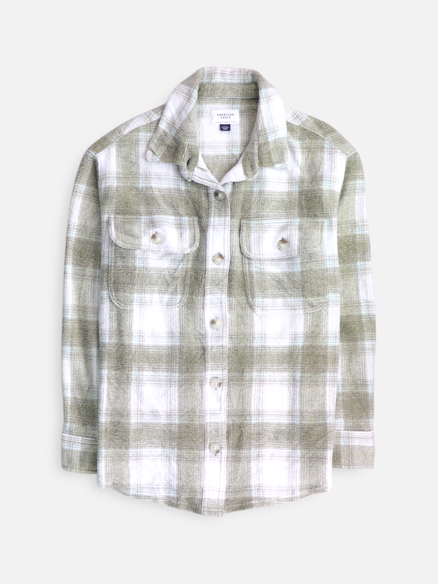 American Eagle Chaqueta Sobrecamisa Basic - Hombre - Small