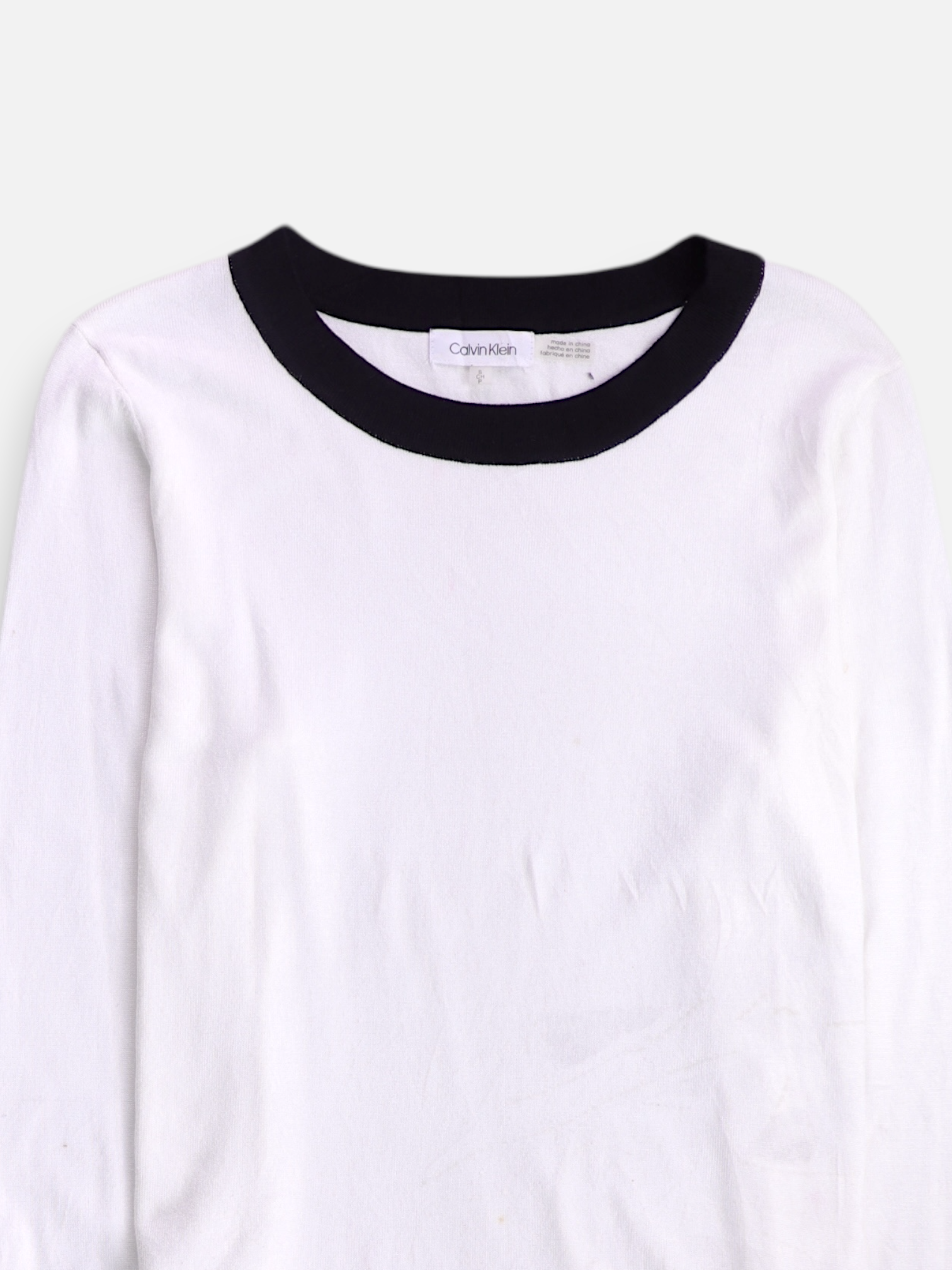 Calvin Klein Sueter Knit Casual - Mujer - Small