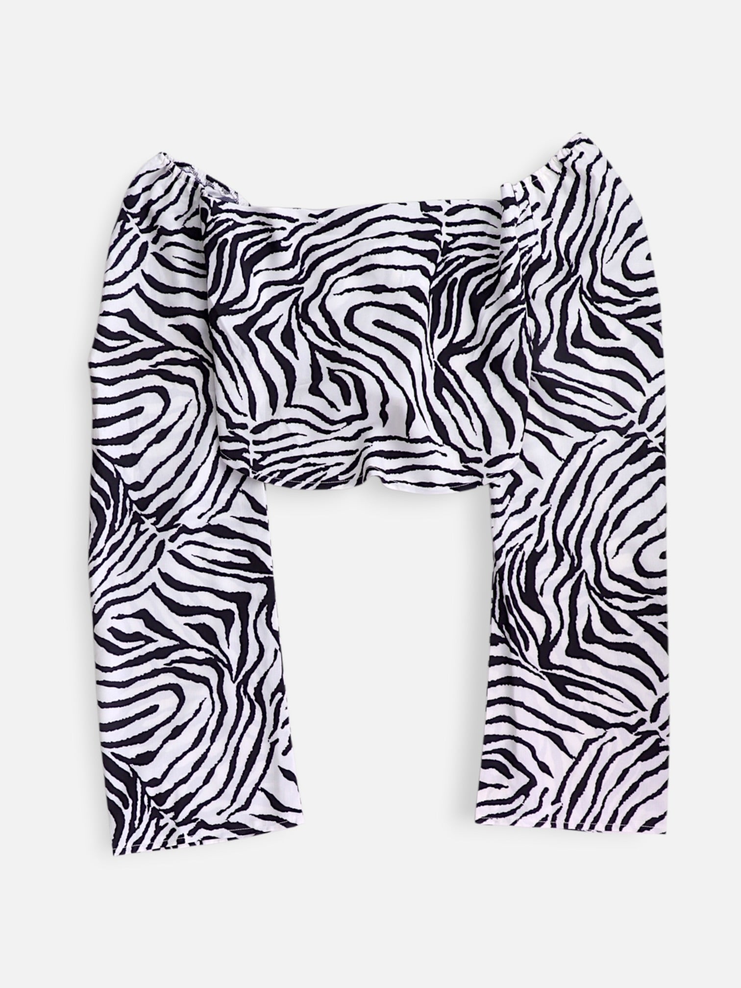 SHEIN Blusa Crop Top - Mujer - Large