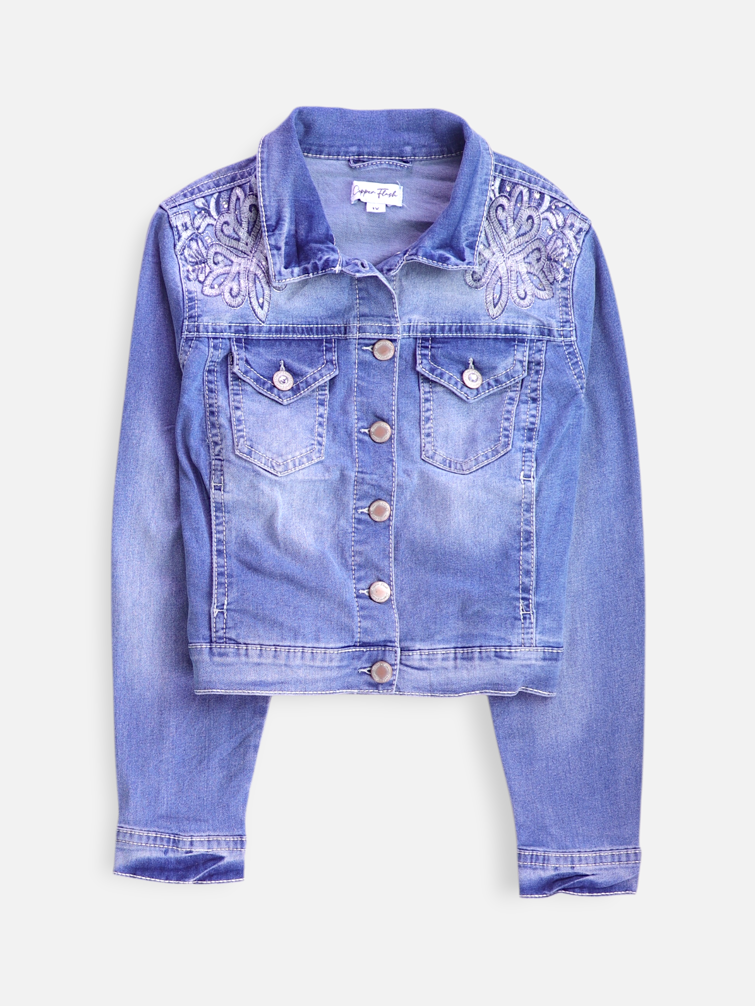 Chaqueta Denim  Basic - Mujer - XL